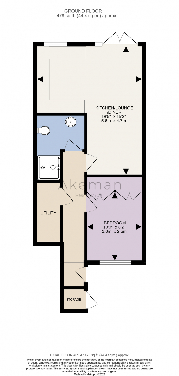 4 Old Oak Gardens, Herons Elm, Berkhamsted floorplan
