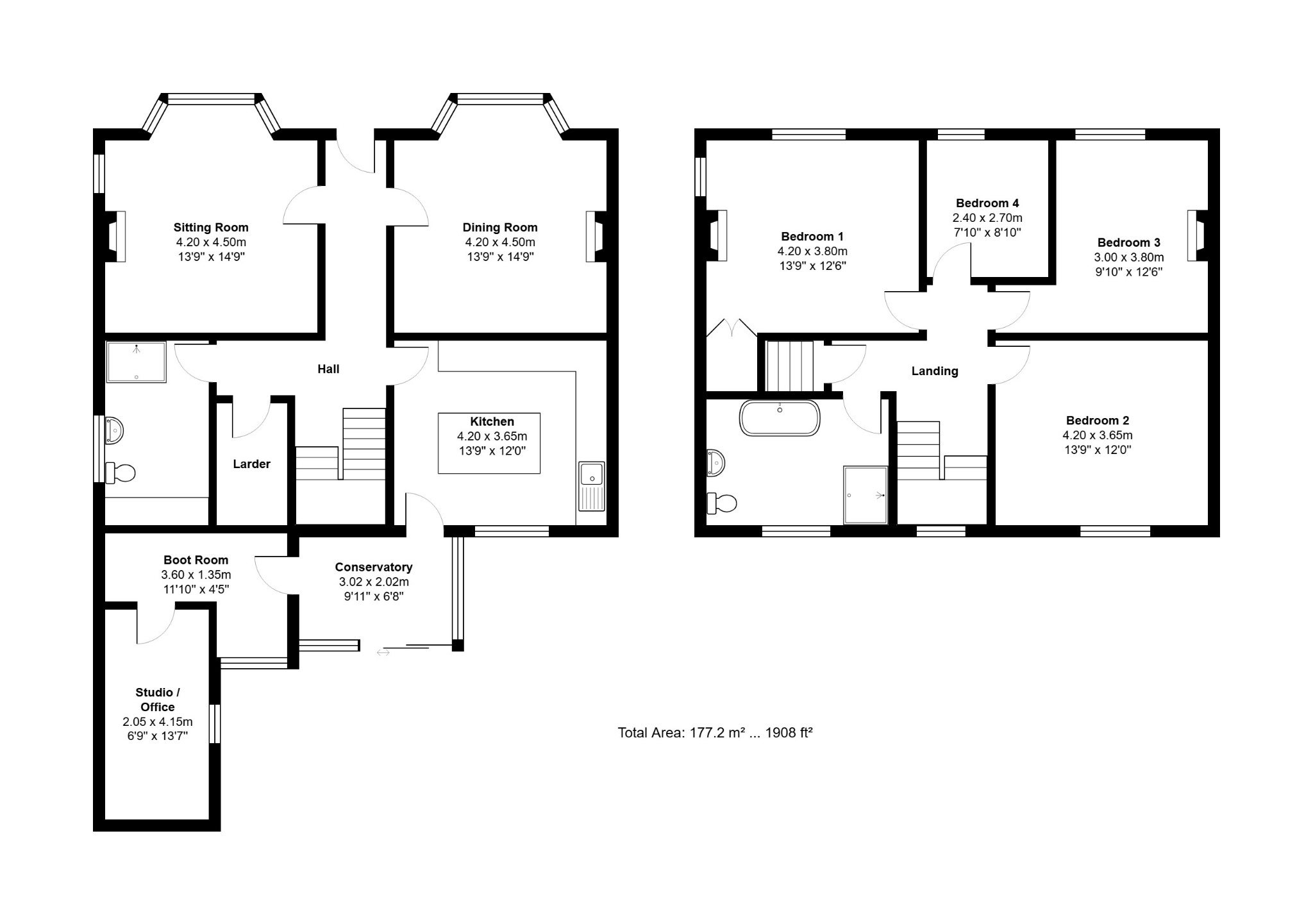 Holly House, The Lane, Melton Constable floorplan