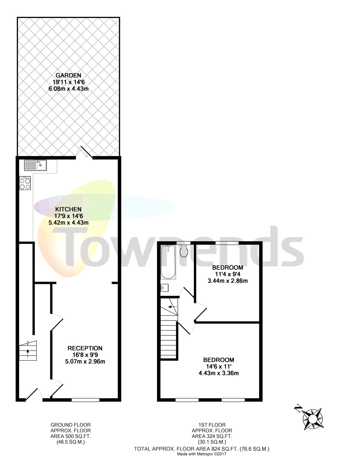 2 Bedrooms Terraced house to rent in Sidney Road, South Norwood, London SE25