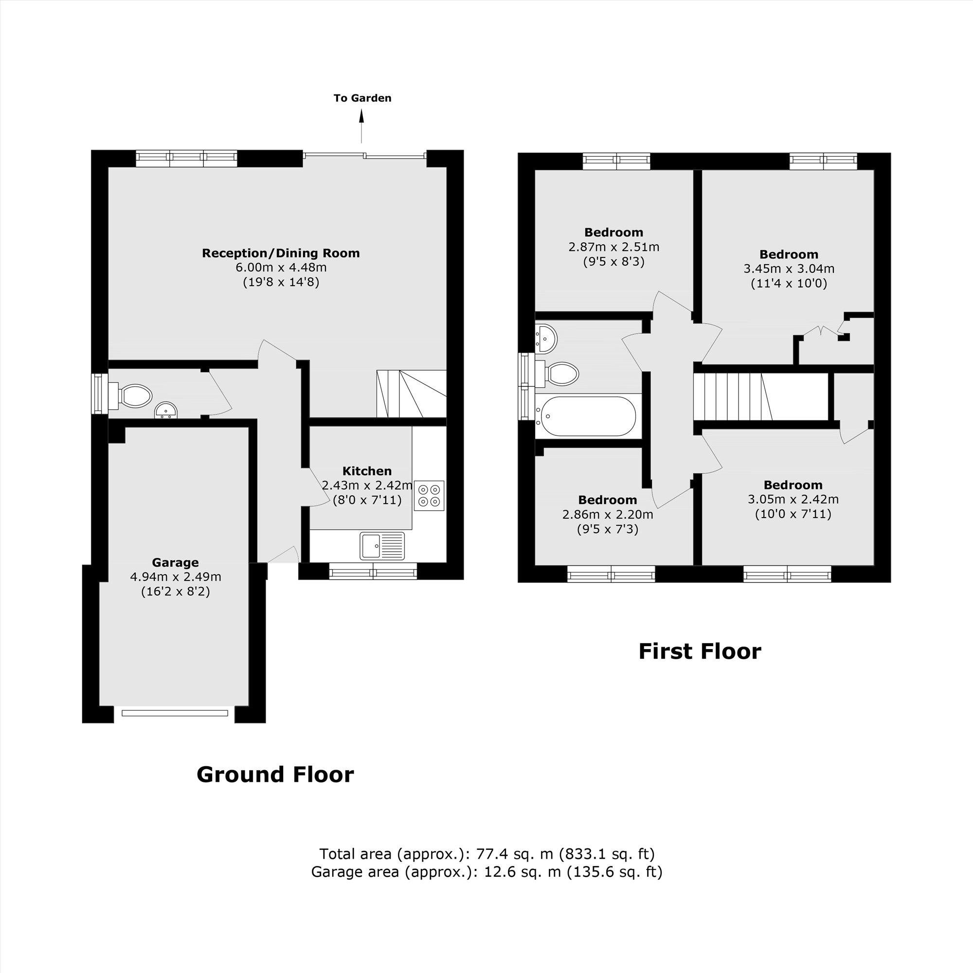 27, Abbott Close, Hampton floorplan