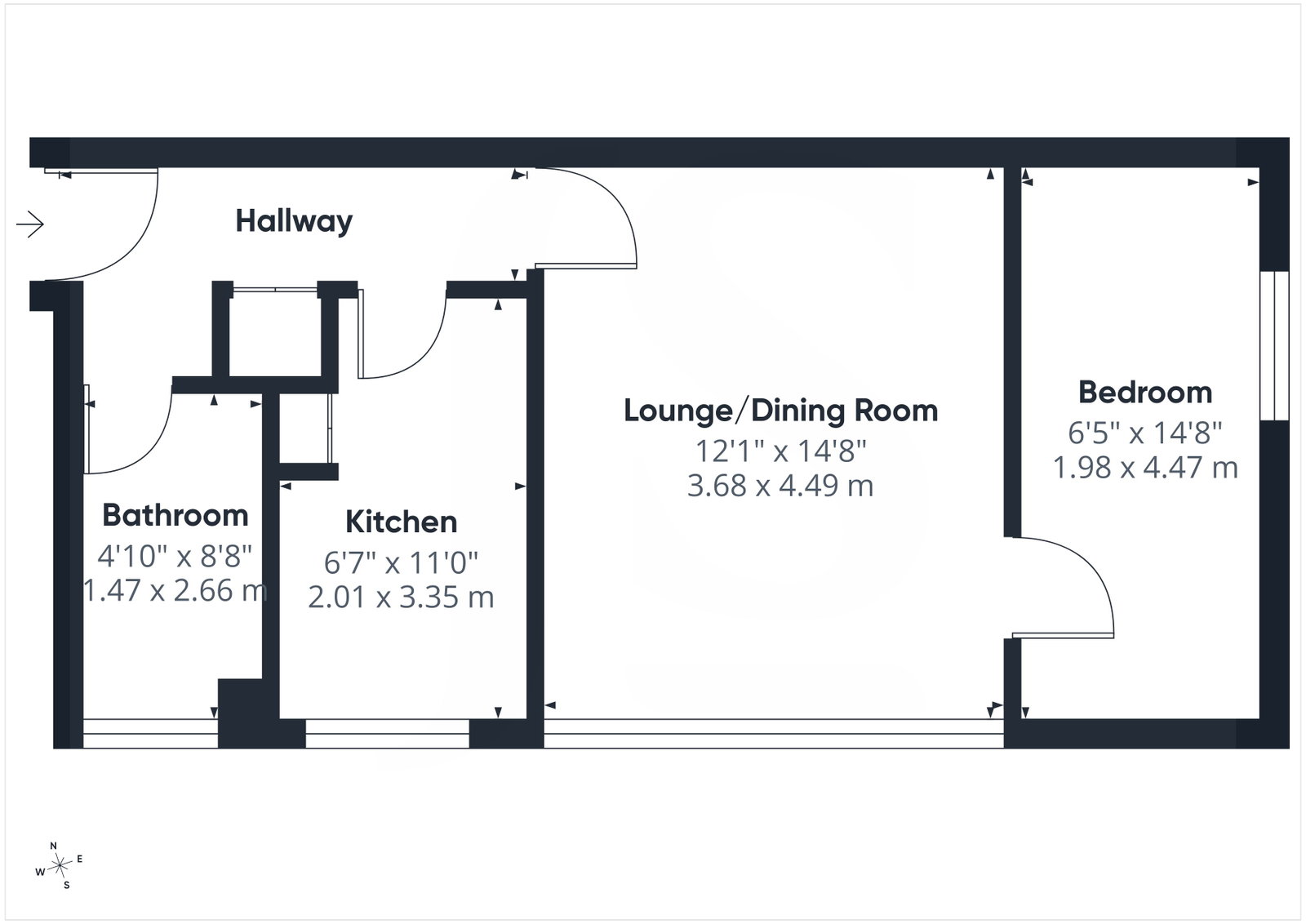 Becket Court,8, Rectory Road, Worthing floorplan