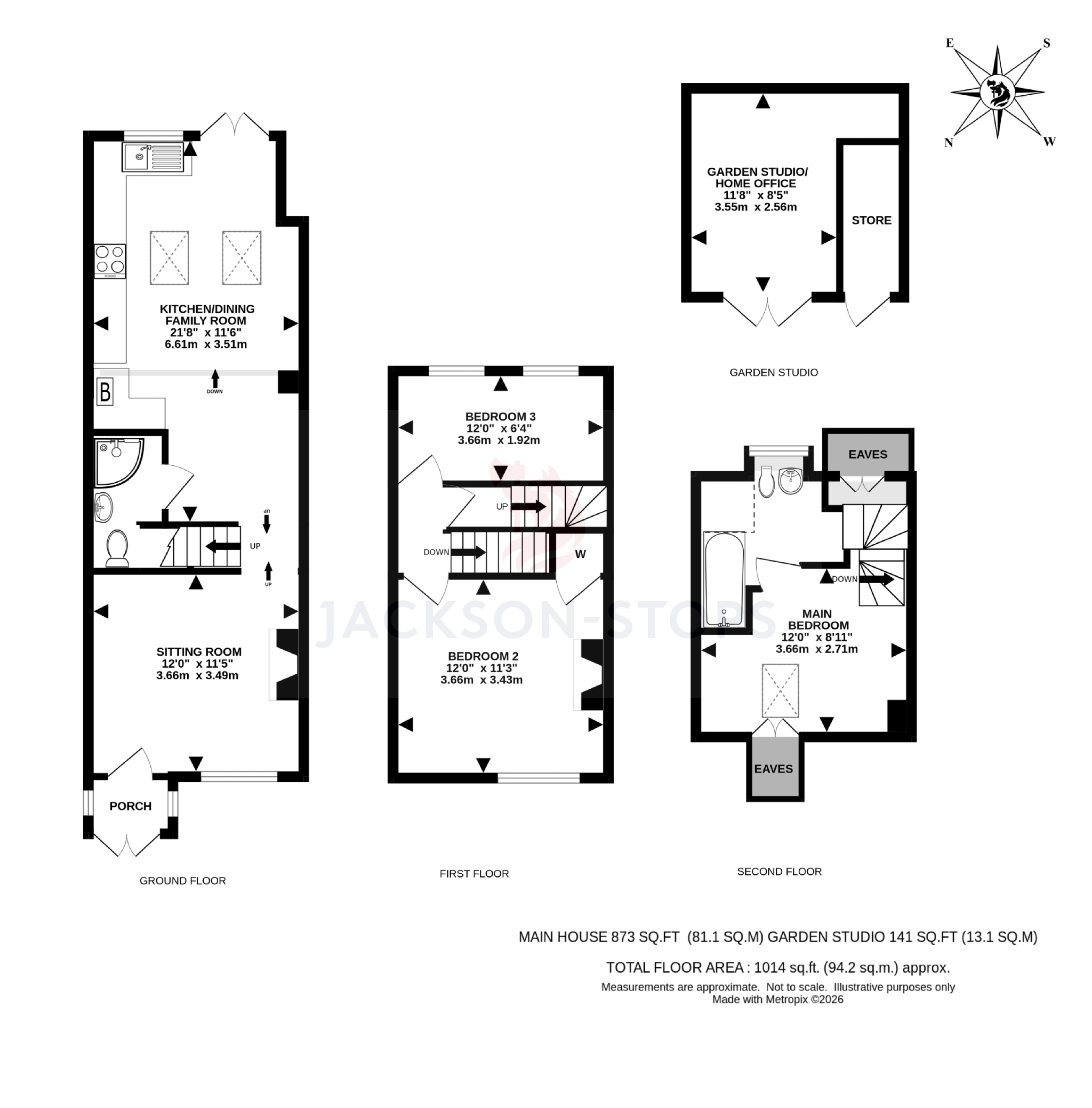 Palmers Cottage, 153, The Street, Dorking floorplan