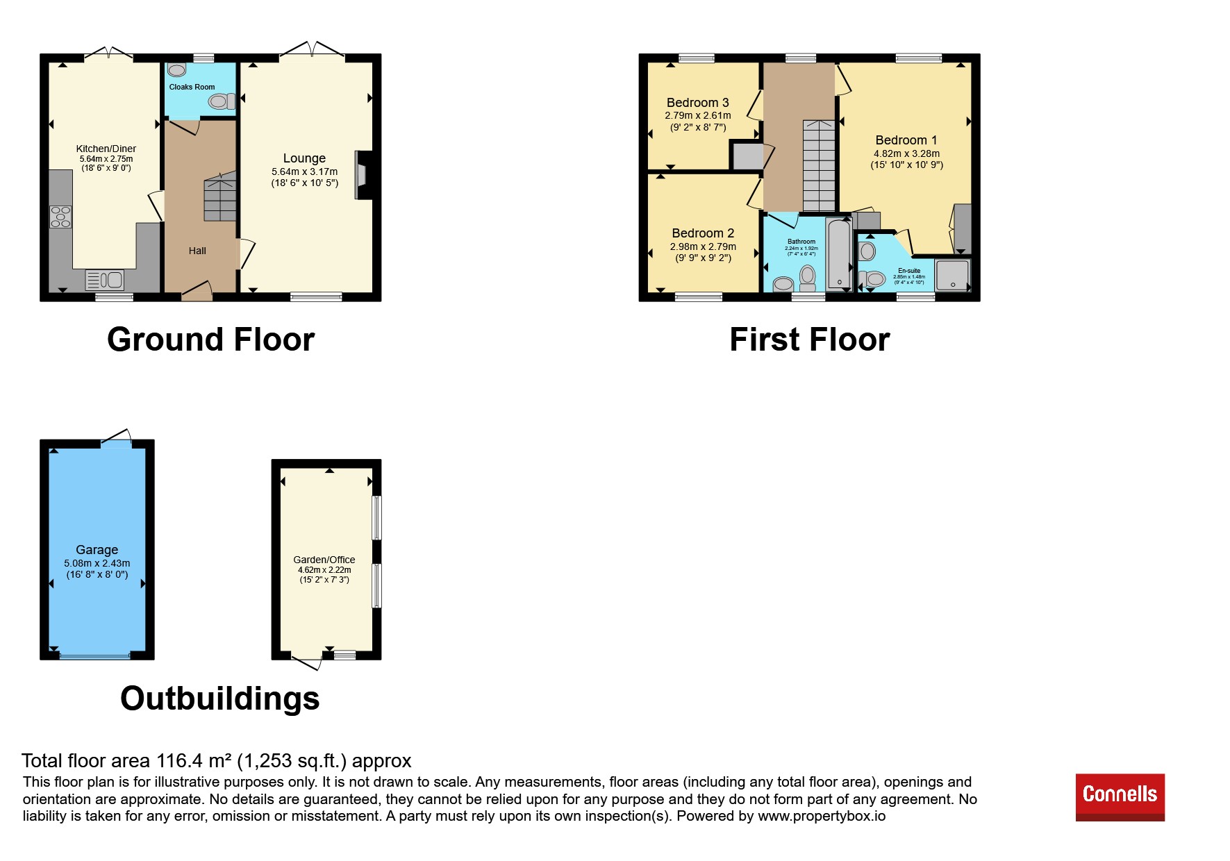47, Banks Drive, Sandy floorplan