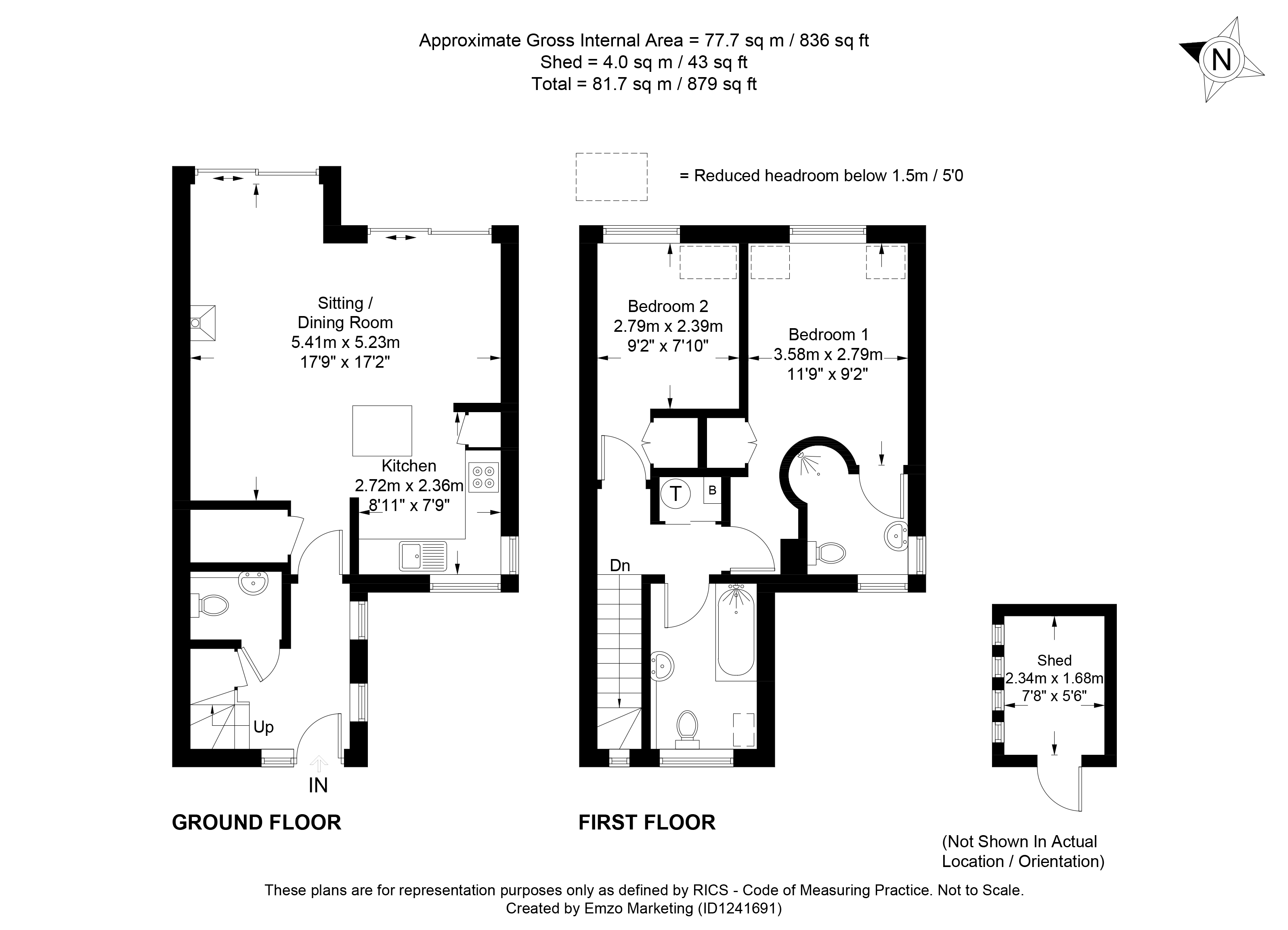 Zoopla, 27, Churchill Close, Kings Worthy floorplan