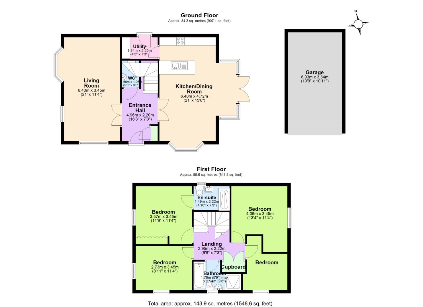 44, Spring Avenue, Ashby-De-La-Zouch floorplan