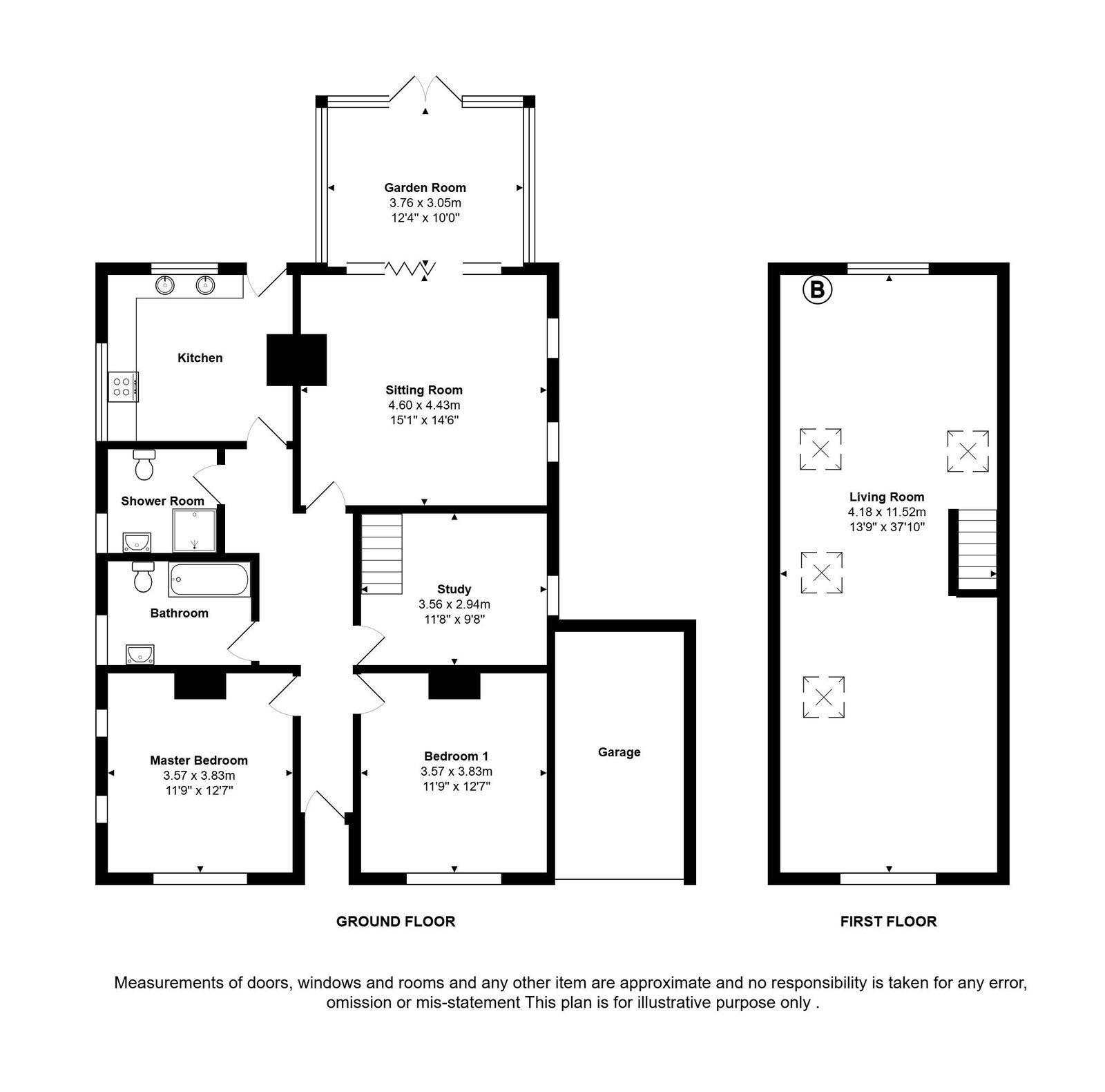 32, Quex View Road, Birchington floorplan