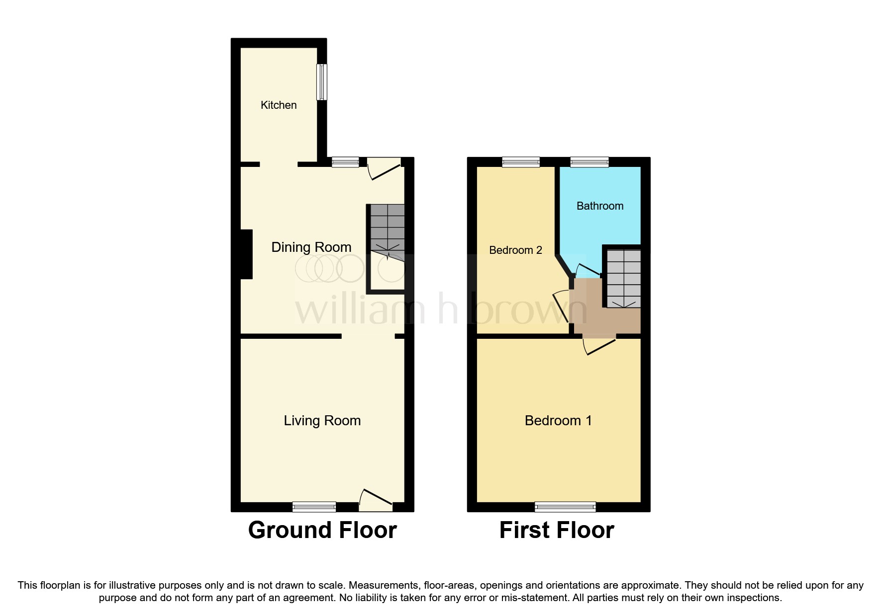Kirk Lane, Yeadon, Leeds LS19, 2 bedroom terraced house for sale