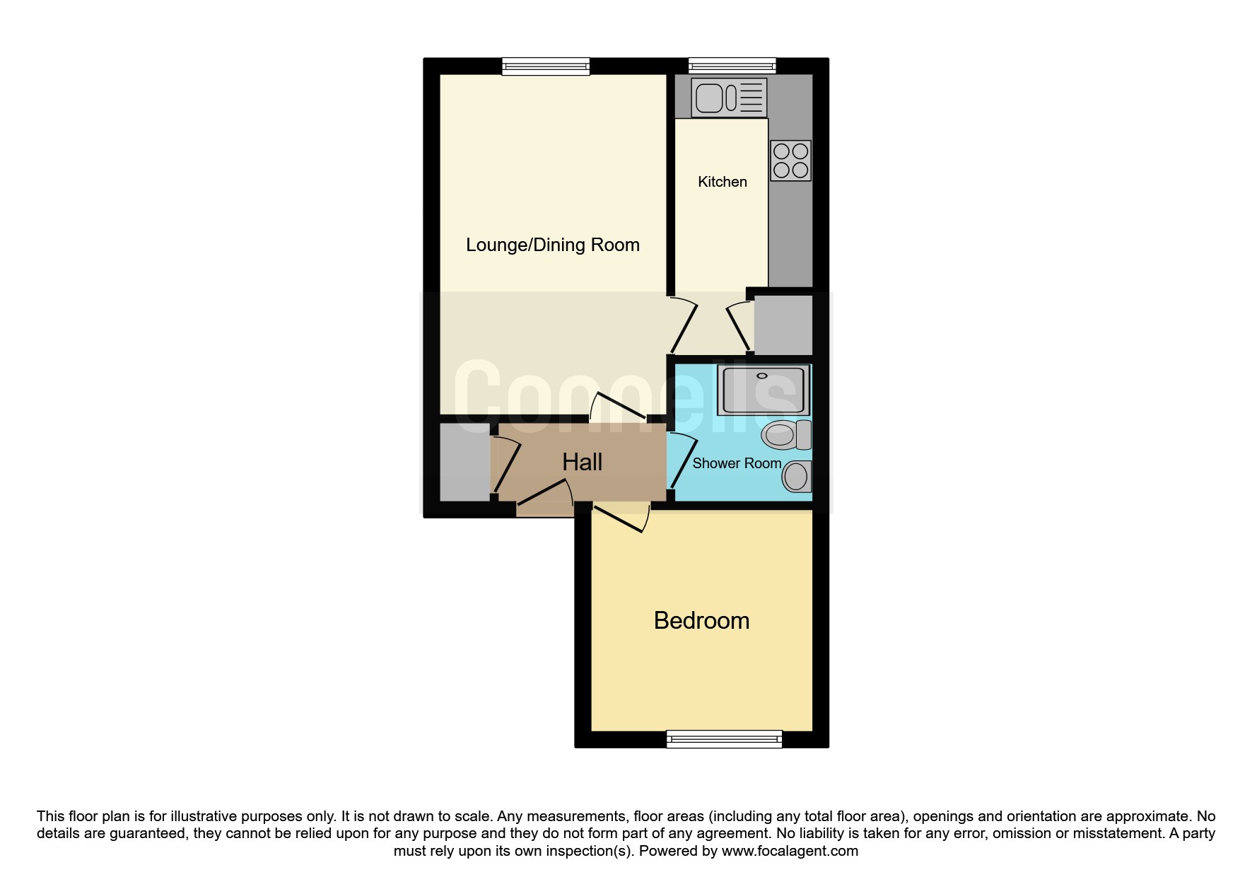 Flat 14, Sullivan Court, Sullivan Road, Coventry floorplan