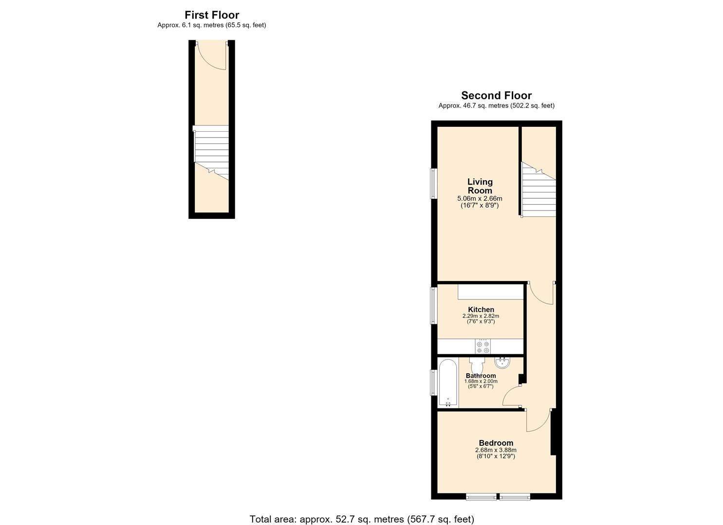 139B, Fawcett Road, Portsmouth floorplan