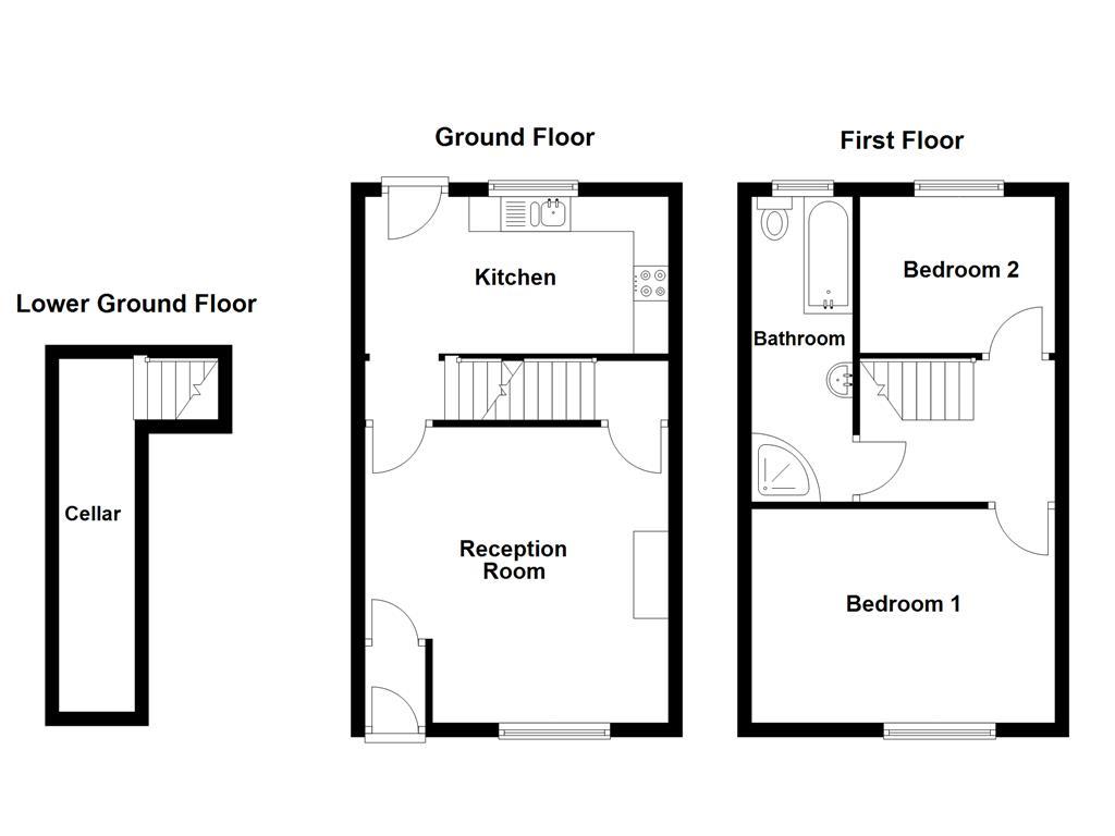 53, Cross Street North, Haslingden floorplan