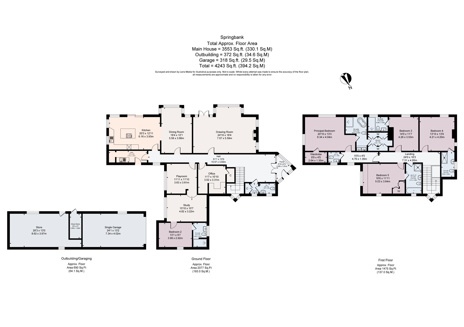 Springbank, 93, Macclesfield Road, Macclesfield floorplan