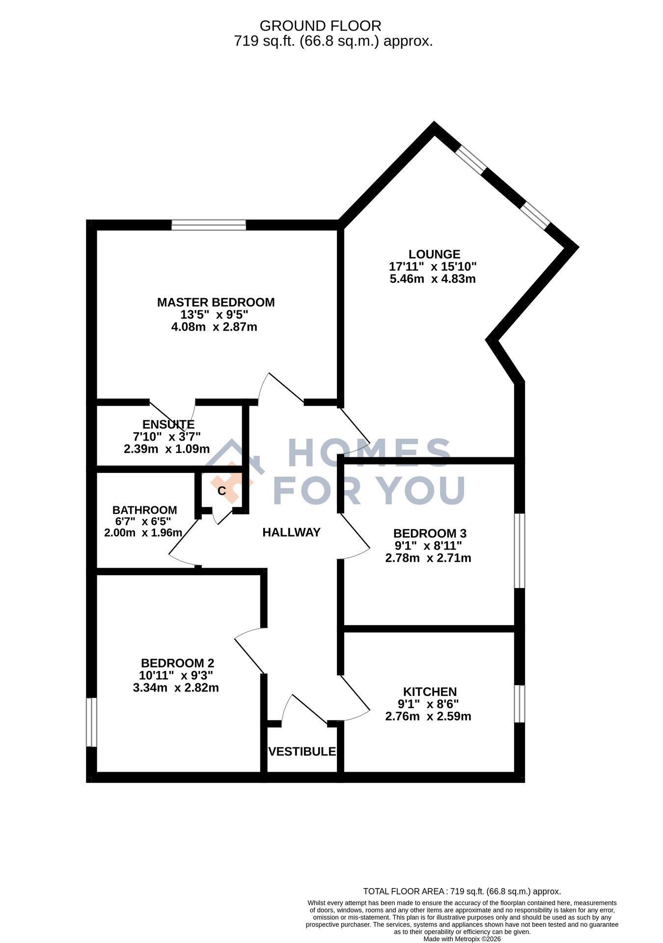 7, George Laing Court, Larbert floorplan