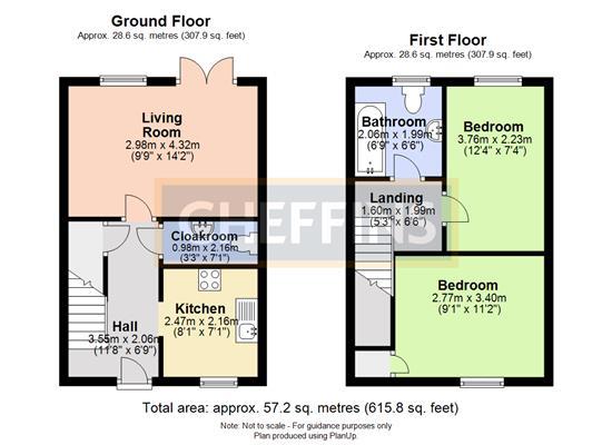 87, Tennyson Place, Ely floorplan
