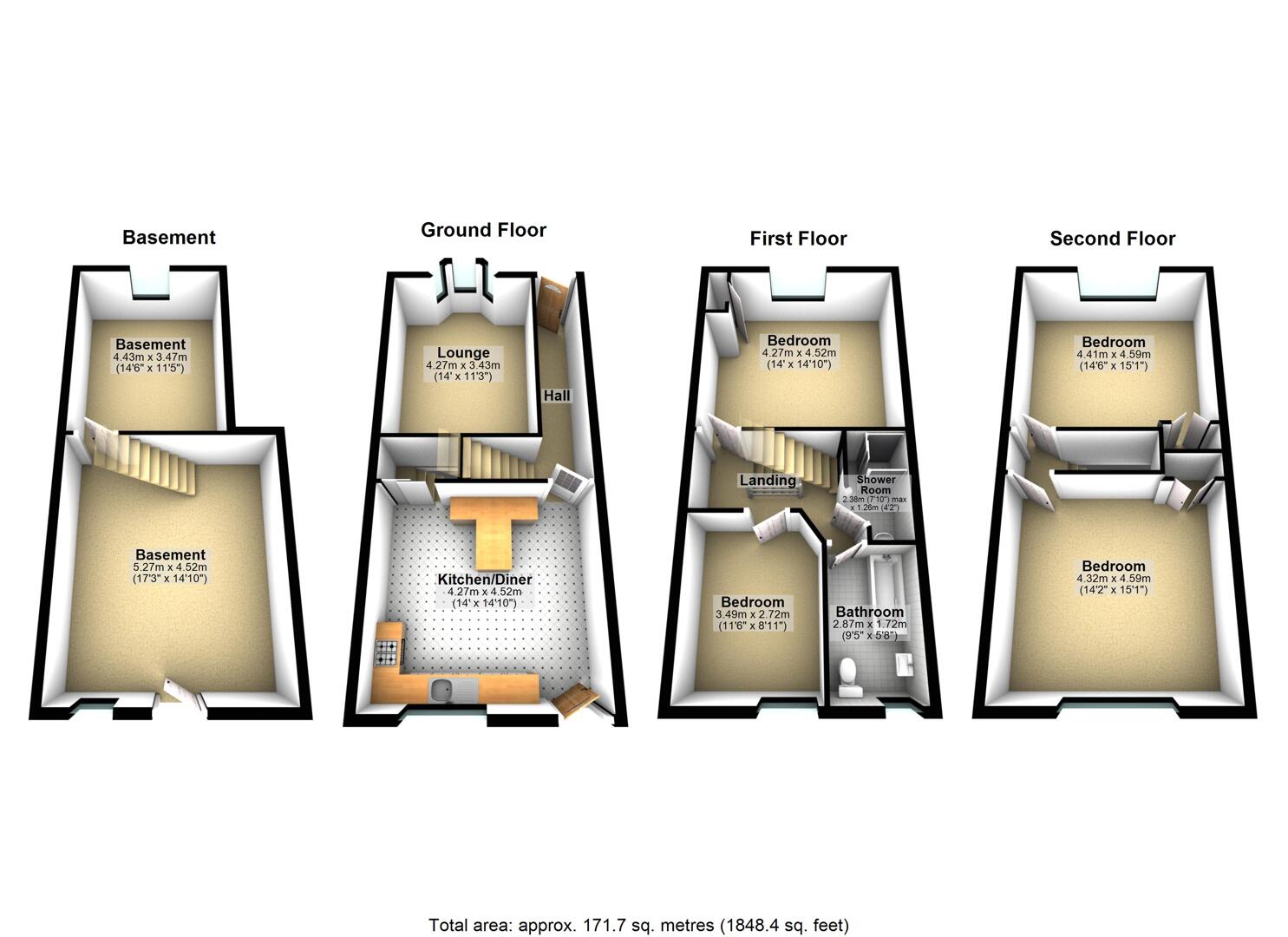 31, Morritt Drive, Leeds floorplan