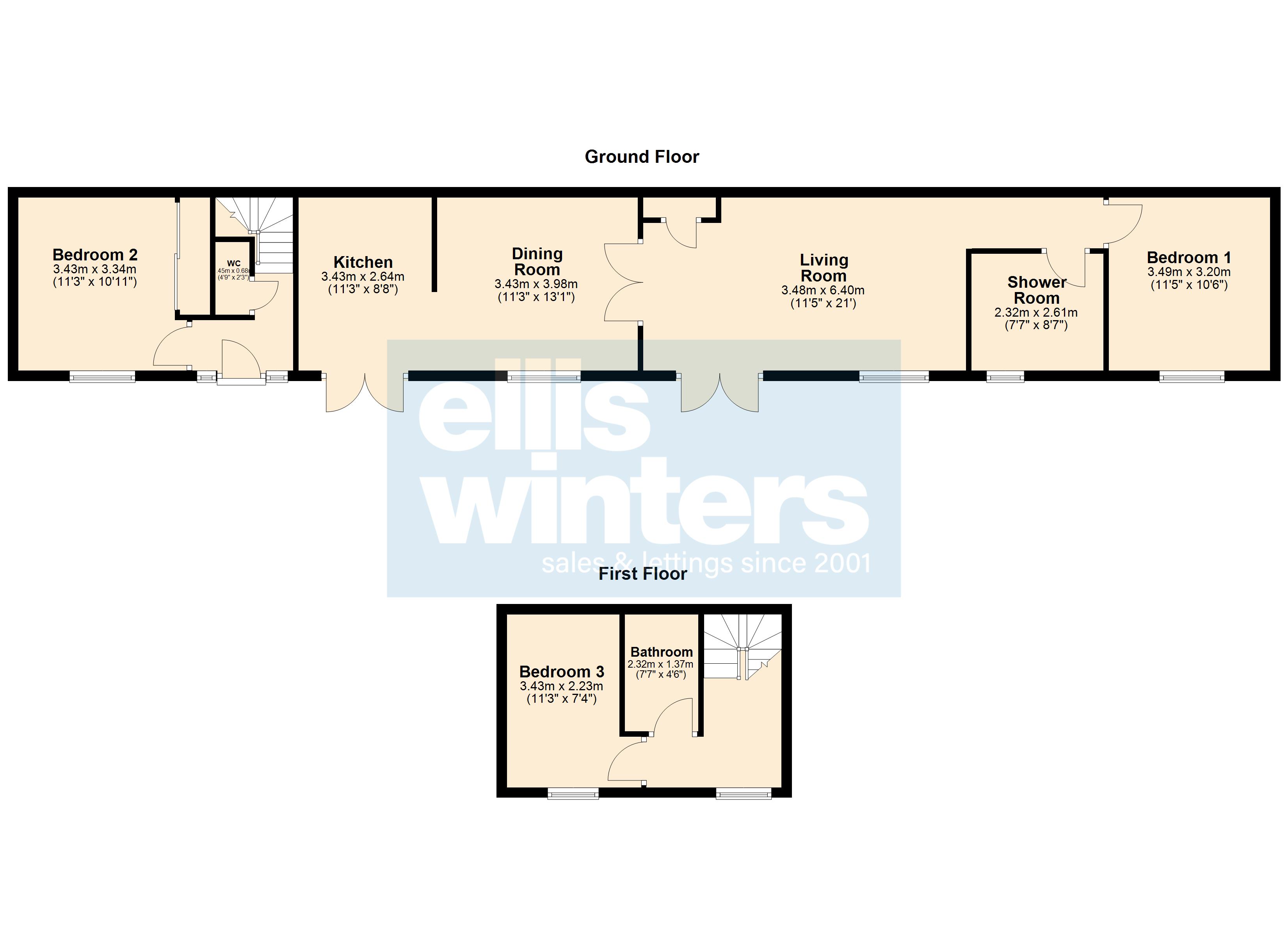 48b, Victoria Street, Chatteris floorplan