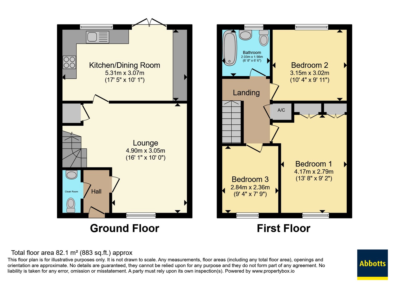 1, Bell Close, King's Lynn floorplan