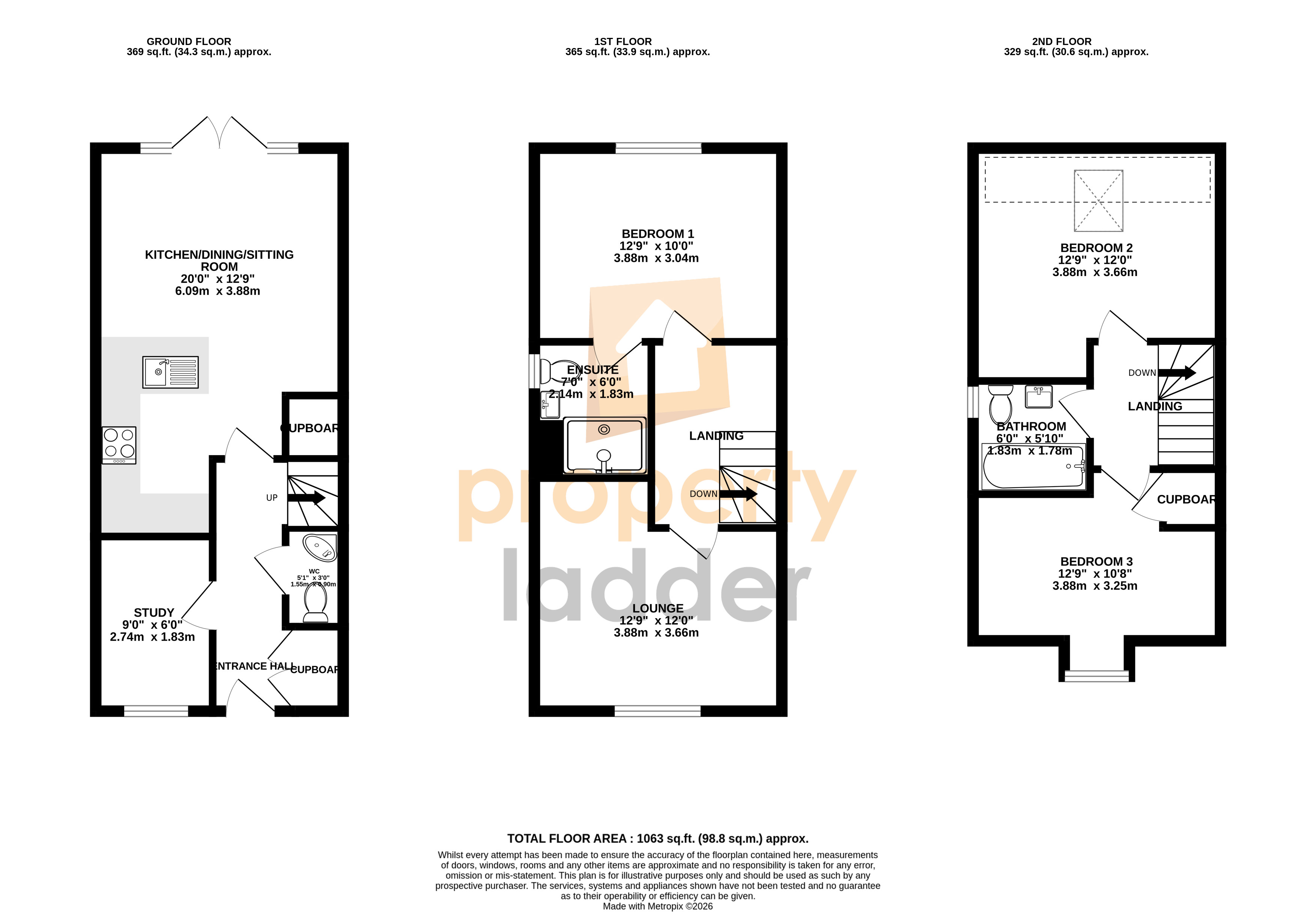 Metcalf Road, Norwich floorplan