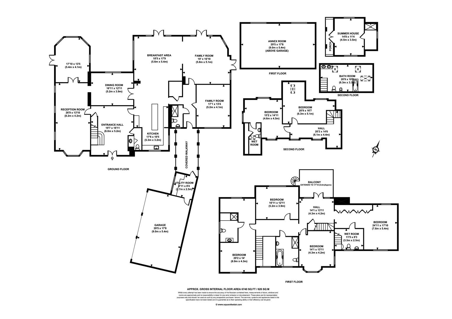 6 Bedrooms Detached house for sale in Silverdale Avenue, Walton-On-Thames KT12