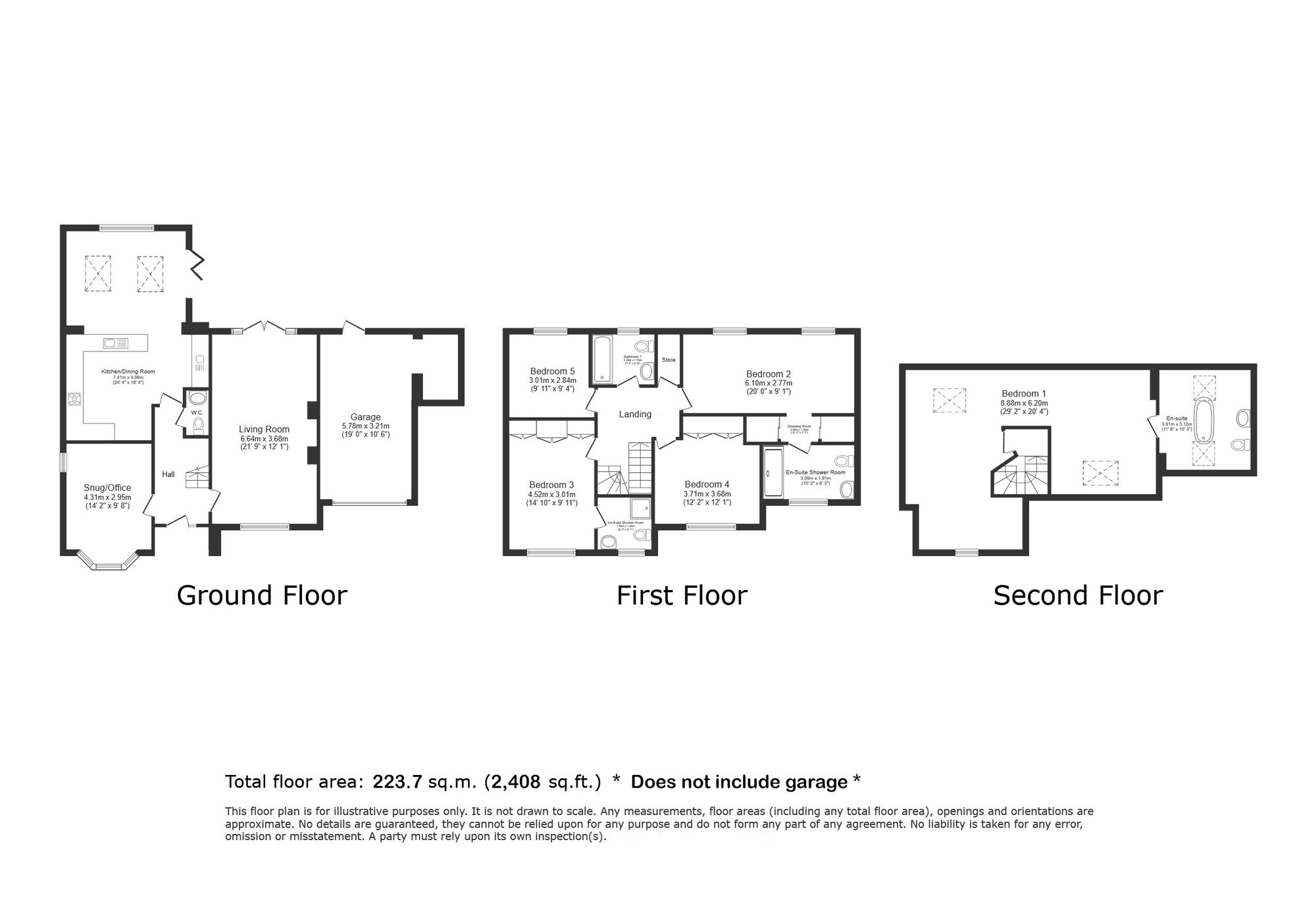 Parkwood Gardens, Leeds floorplan