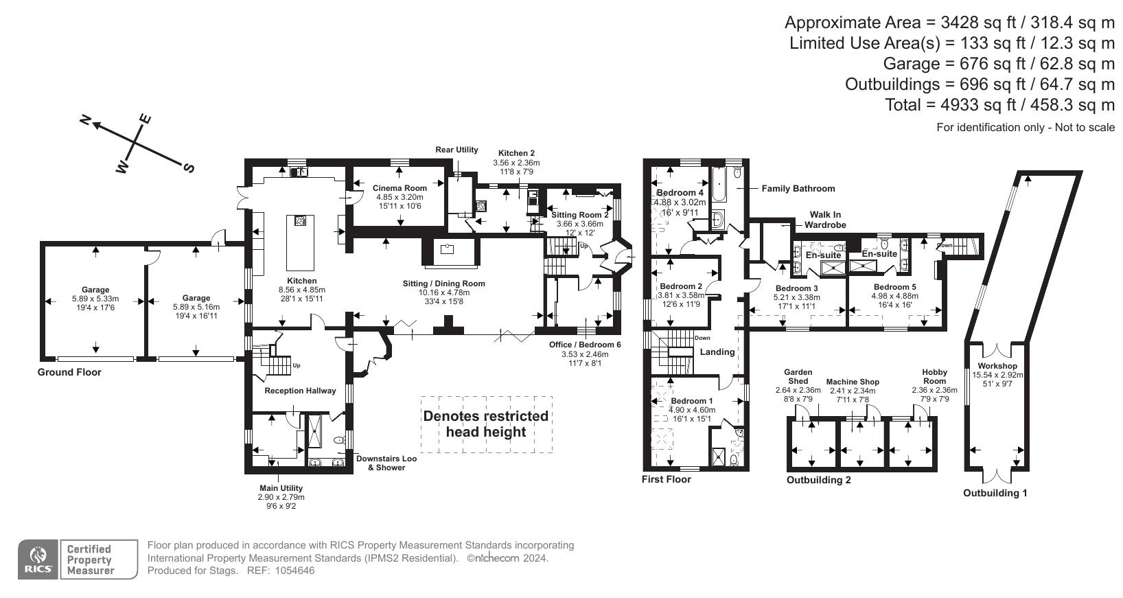 The Old Coach House, Lundy View, Northam floorplan