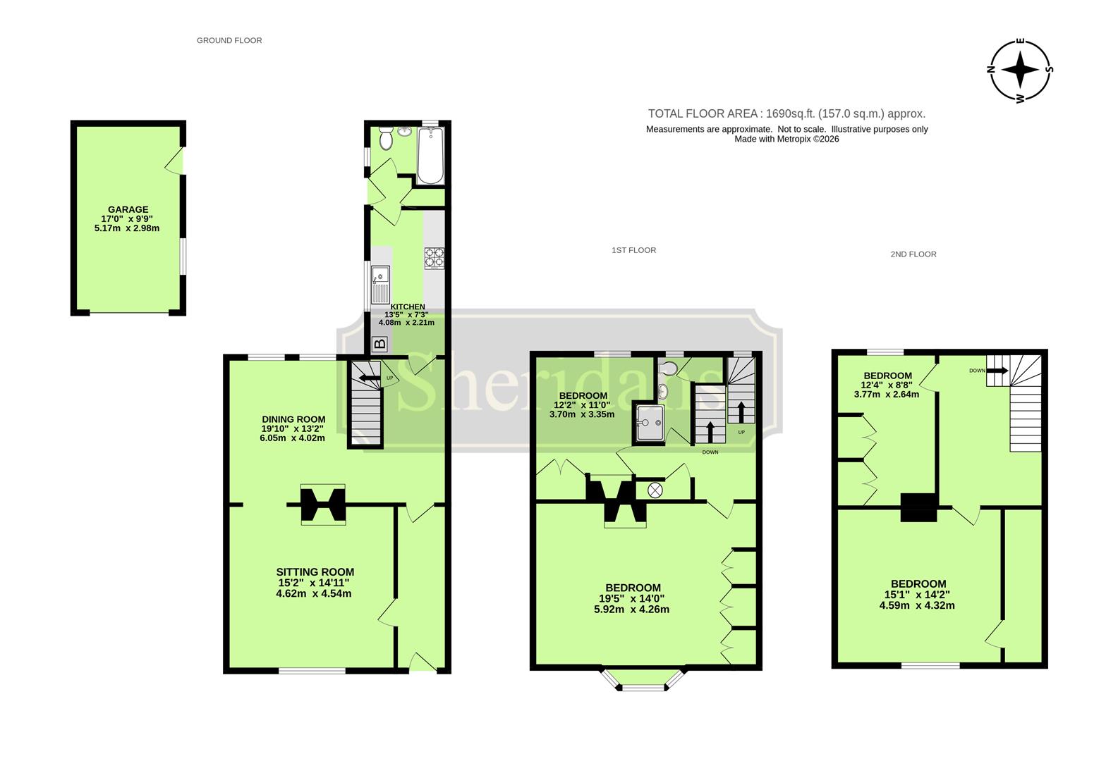 106, Northgate Street, Bury St. Edmunds floorplan