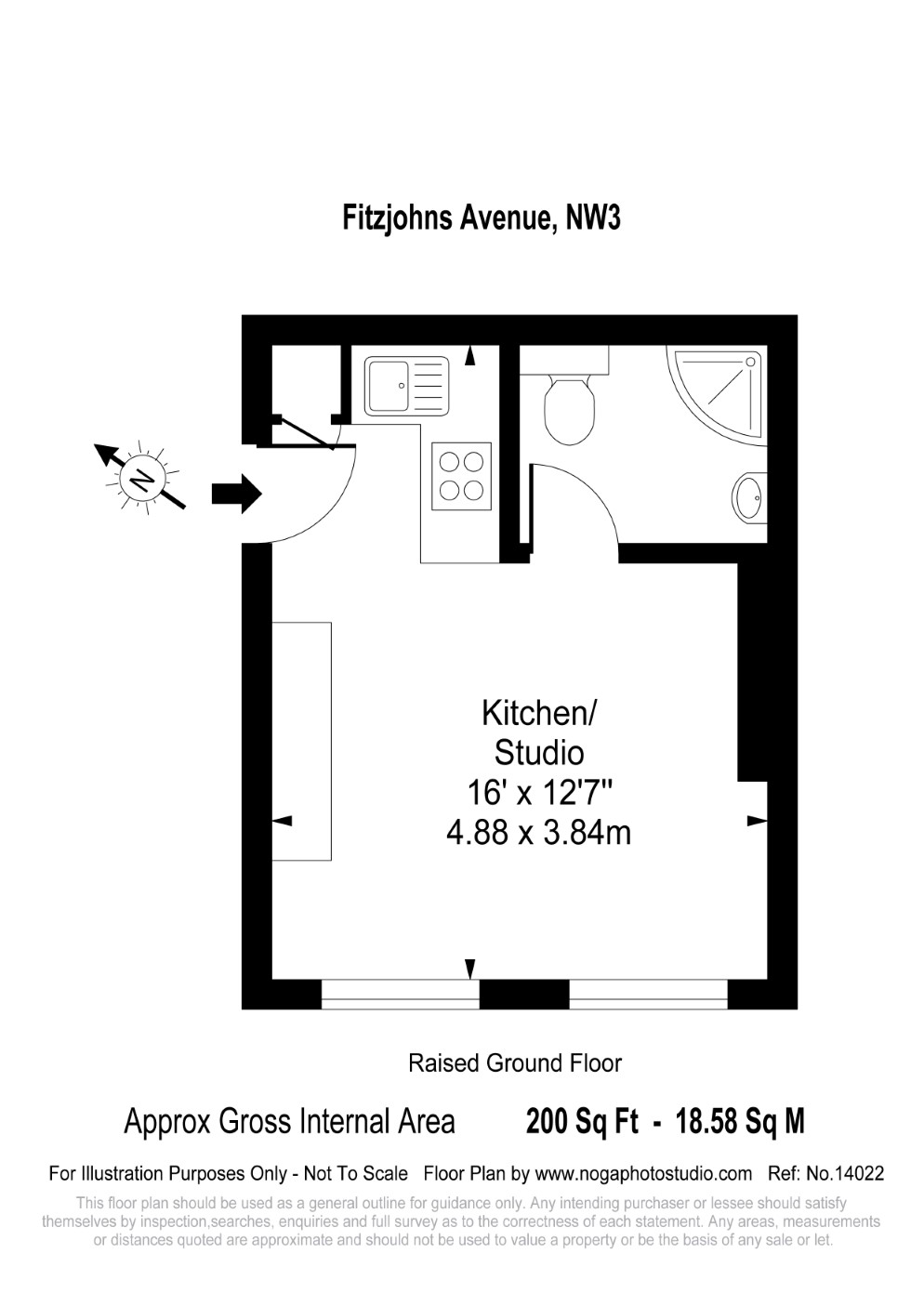 0 Bedrooms Studio to rent in Fitzjohns Avenue, Hampstead NW3