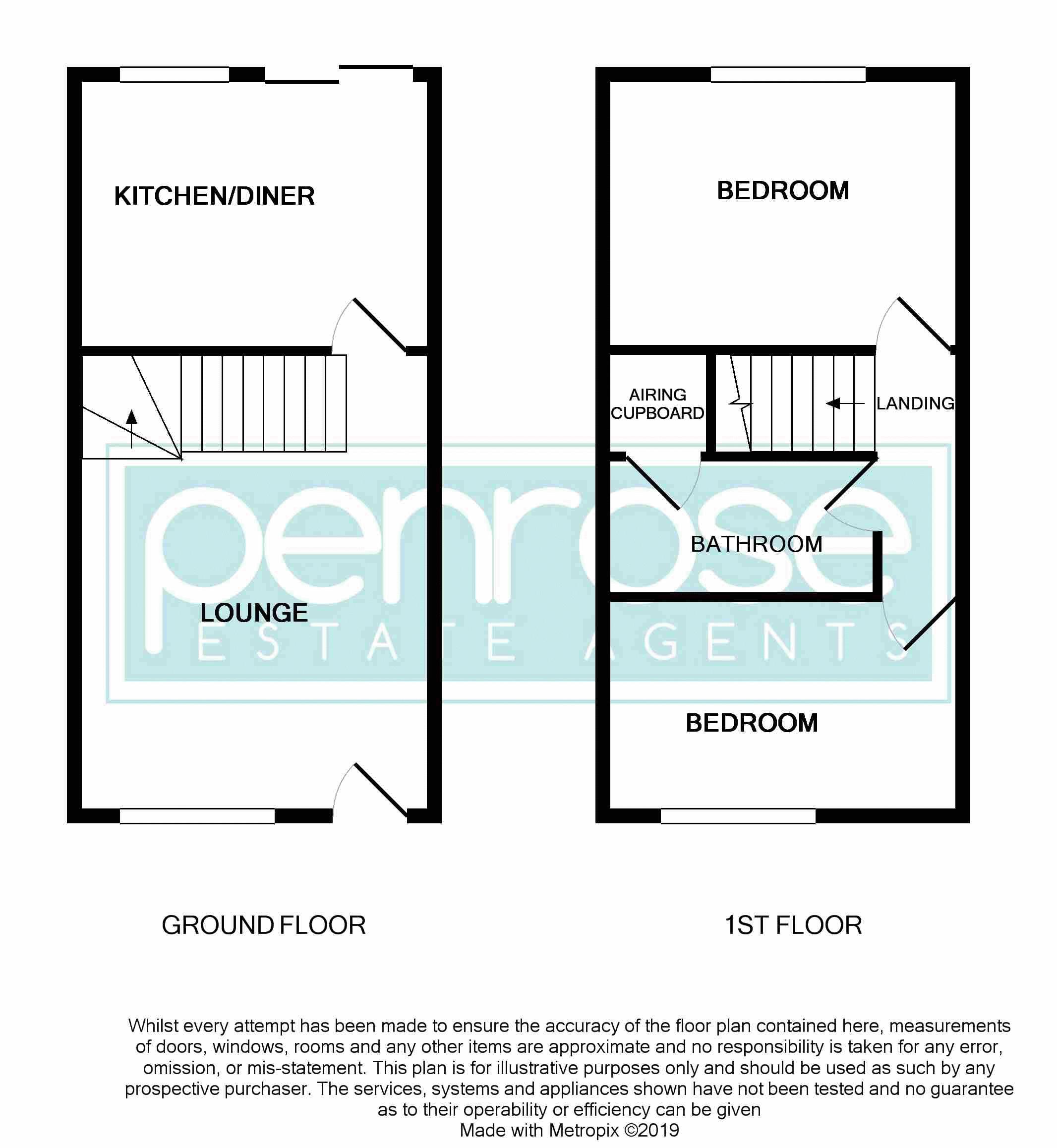 2 Bedrooms Terraced house for sale in Elveden Close, Luton LU2