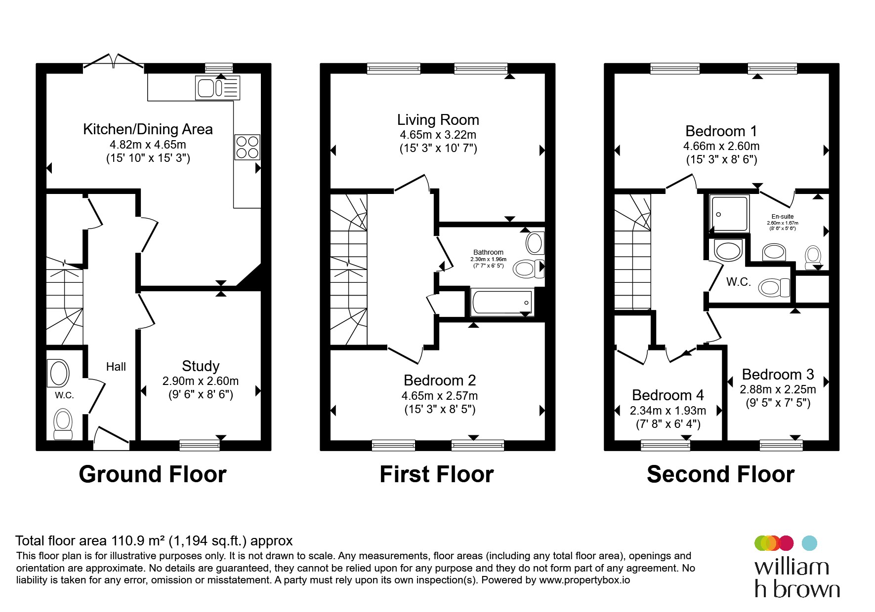 57, Highbury Avenue, NOTTINGHAM floorplan