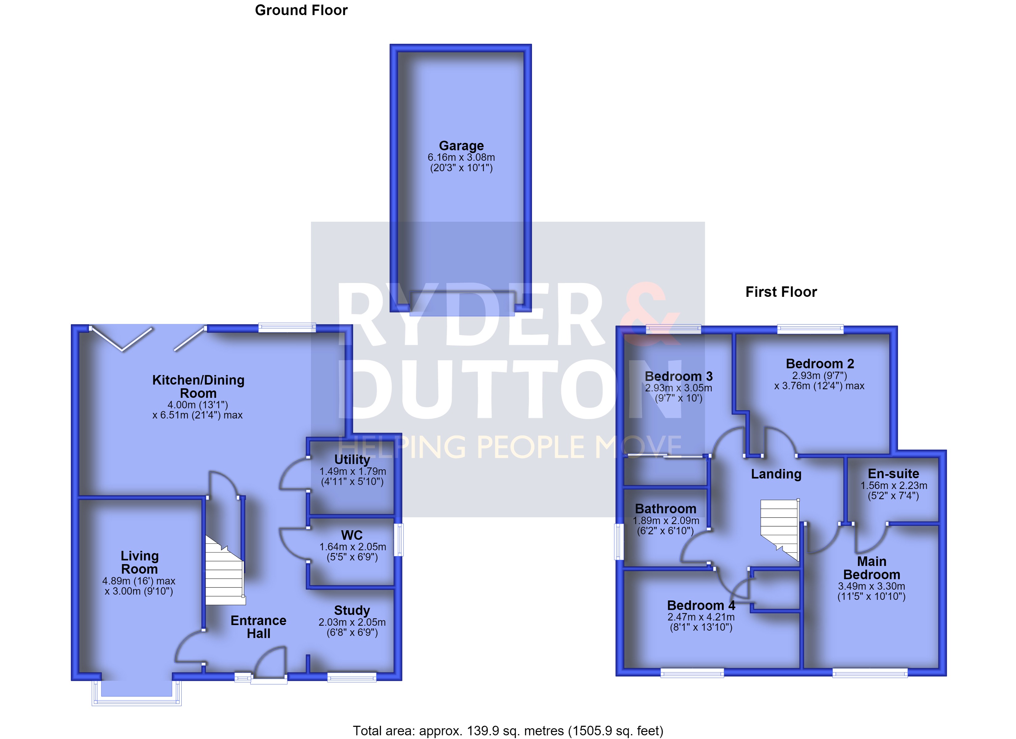 29, Redwing Close, Huddersfield floorplan
