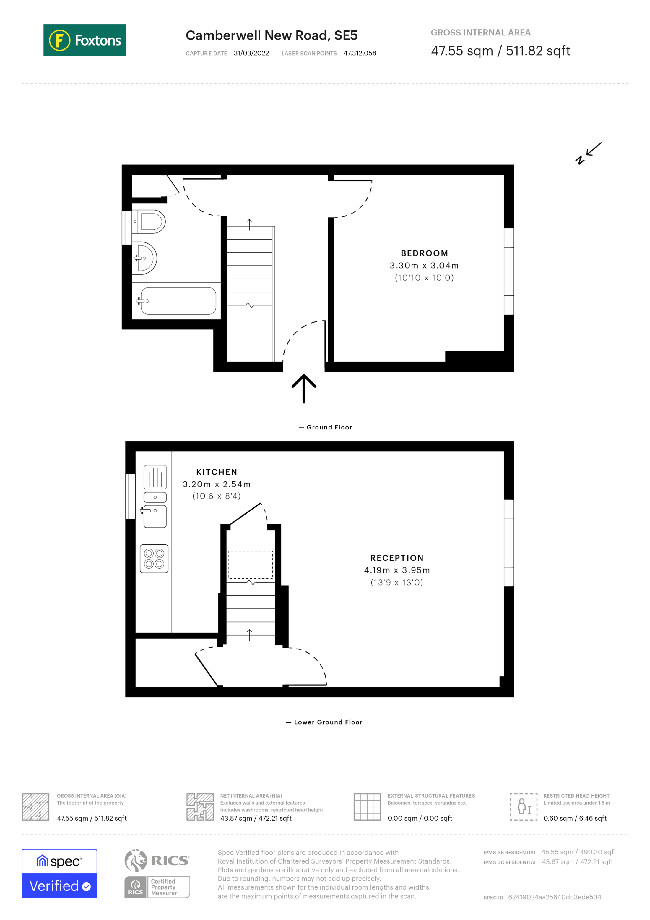 Camberwell New Road, Camberwell floorplan