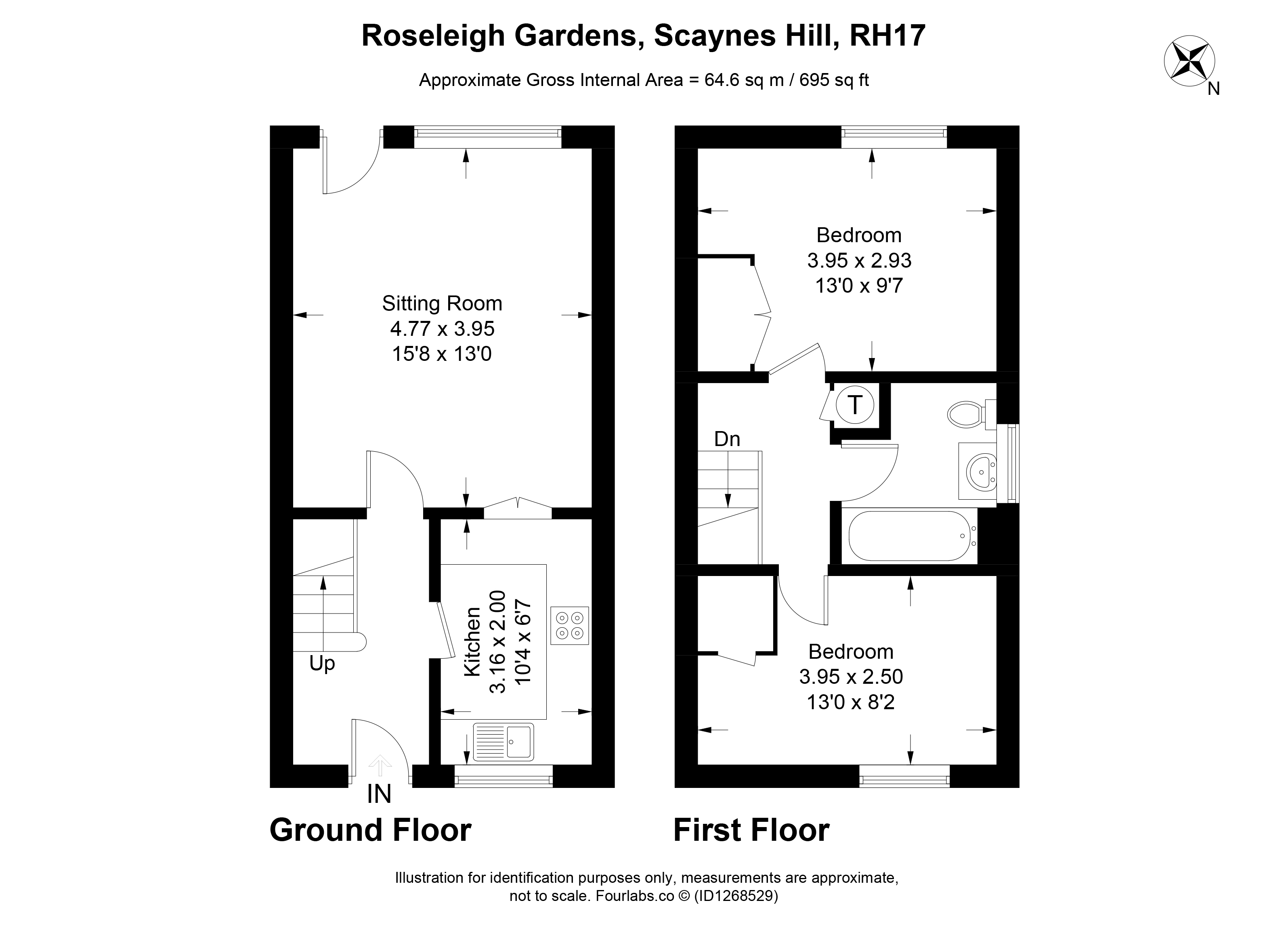 11, Roseleigh Gardens, Scaynes Hill floorplan
