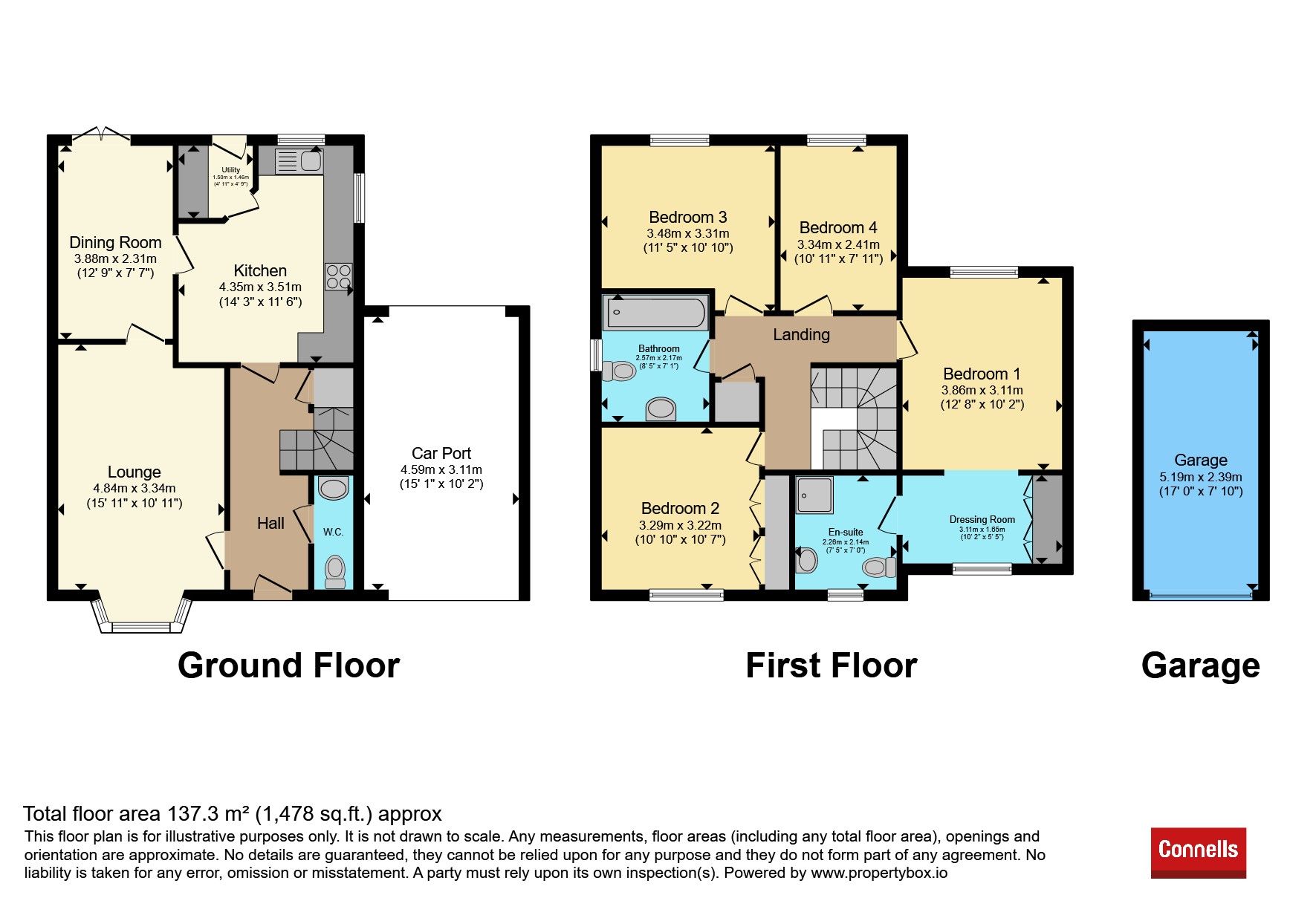 17, College Road, Kidderminster floorplan