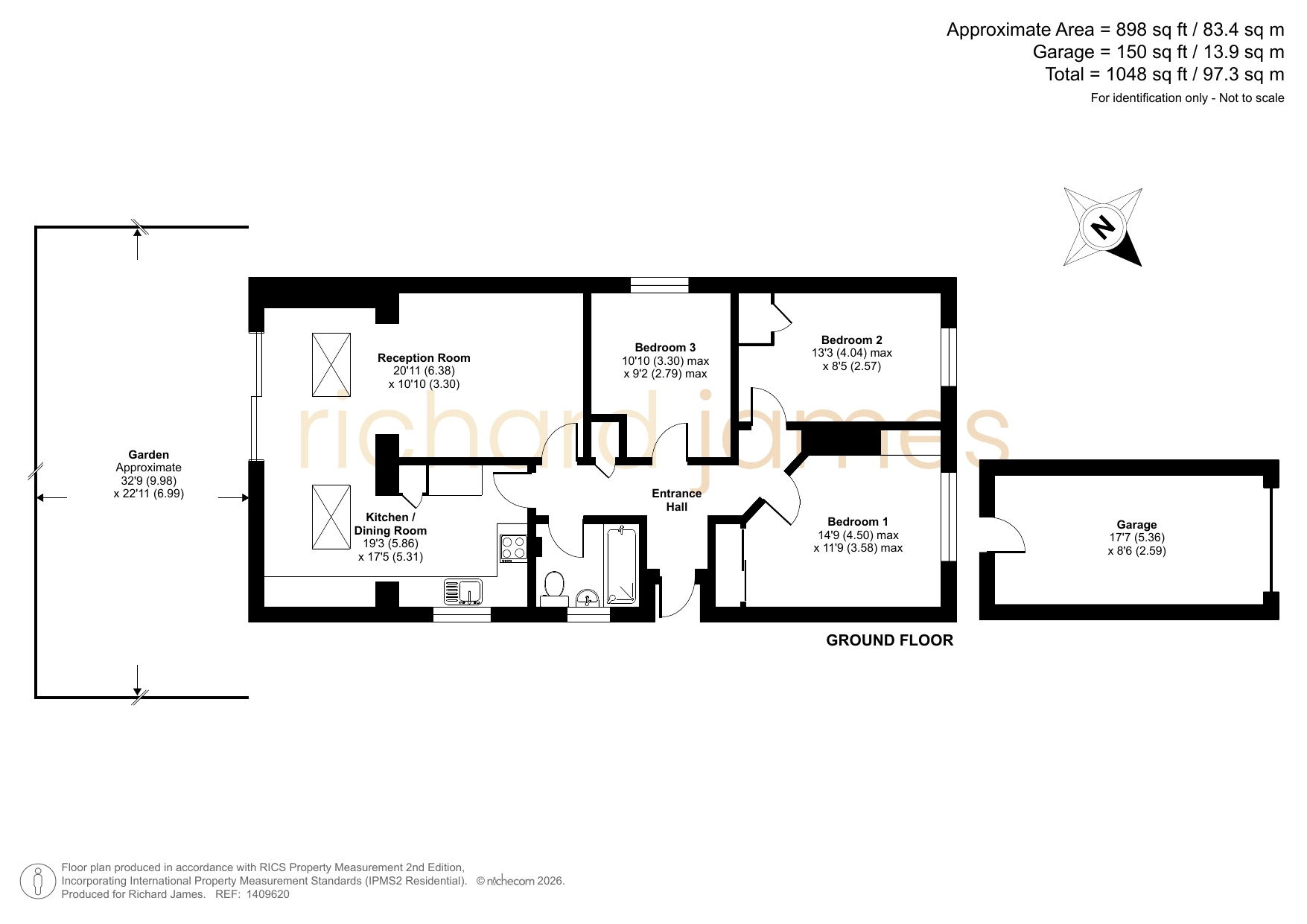 4, Maskeleyne Way, Swindon floorplan