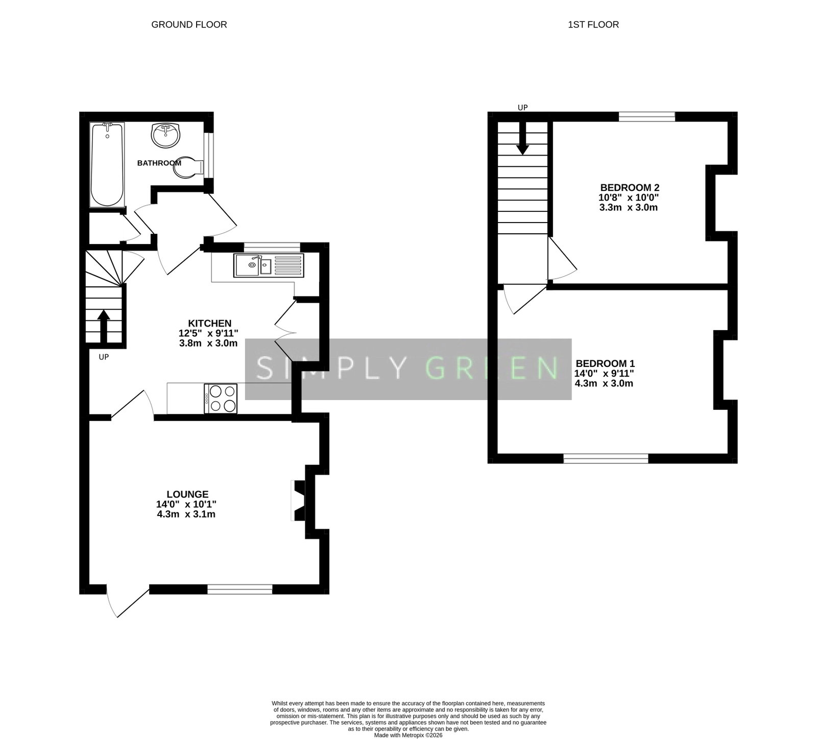 5, Elm Road, Newton Abbot floorplan