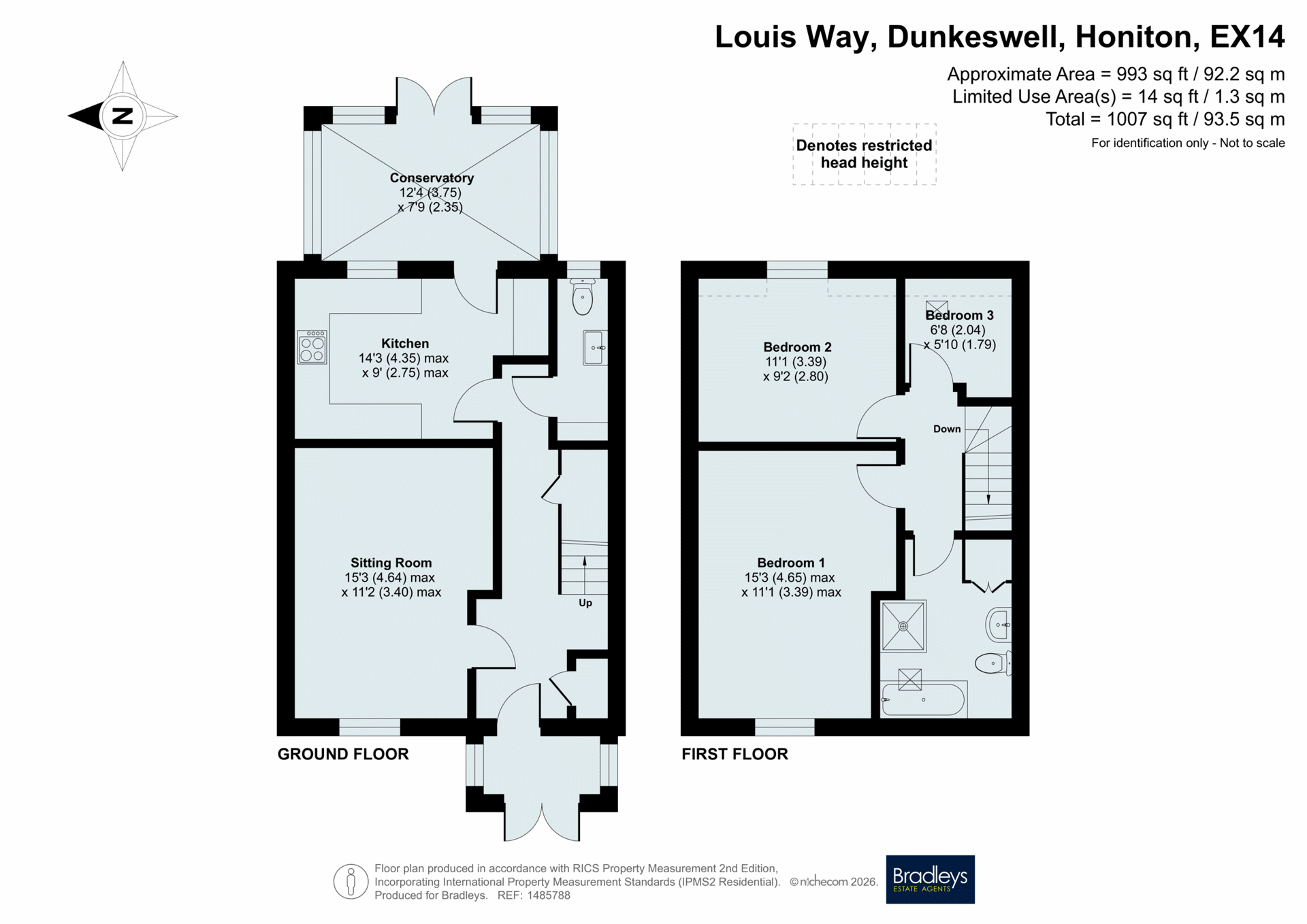 42, Louis Way, Honiton floorplan