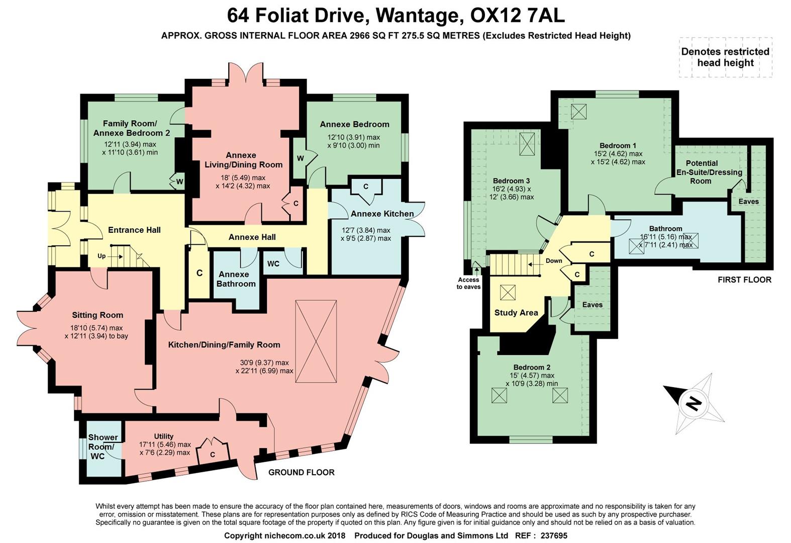 5 Bedrooms Detached house for sale in Foliat Drive, Wantage OX12