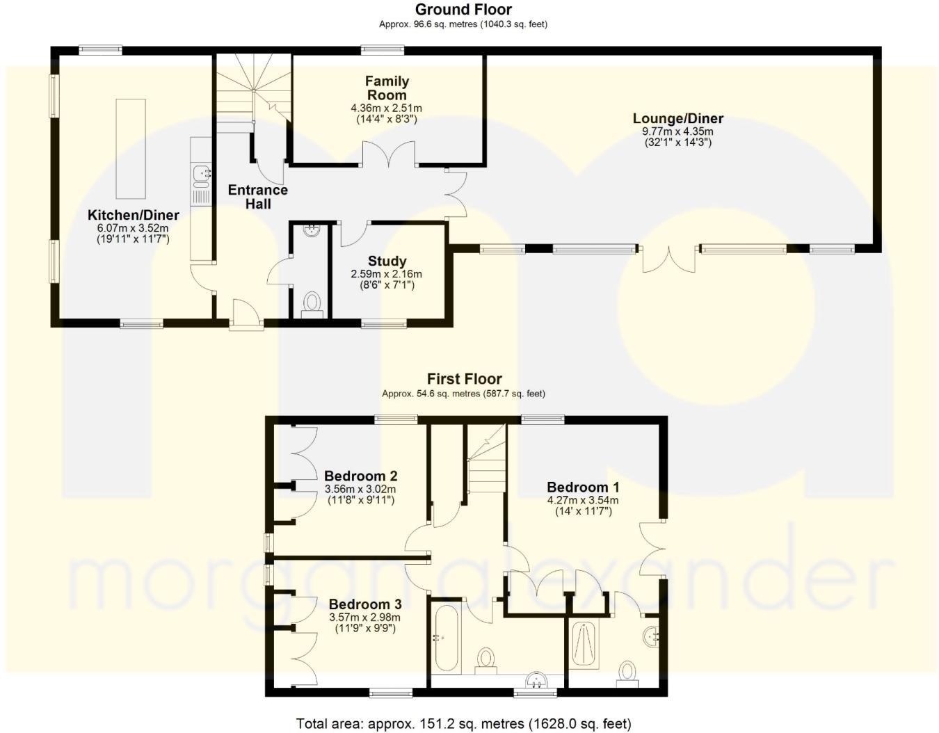 3 bed property for sale in Harrison Lane, Balls Park, Hertford SG13