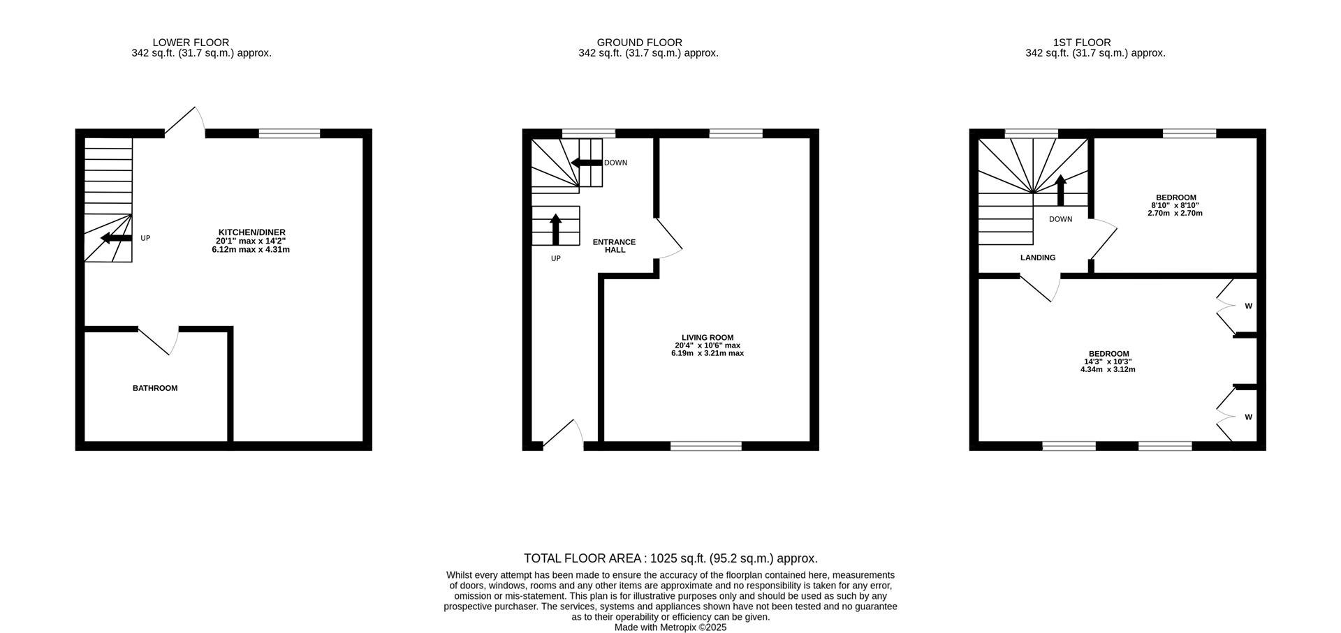 25, Tackleway, East Sussex floorplan