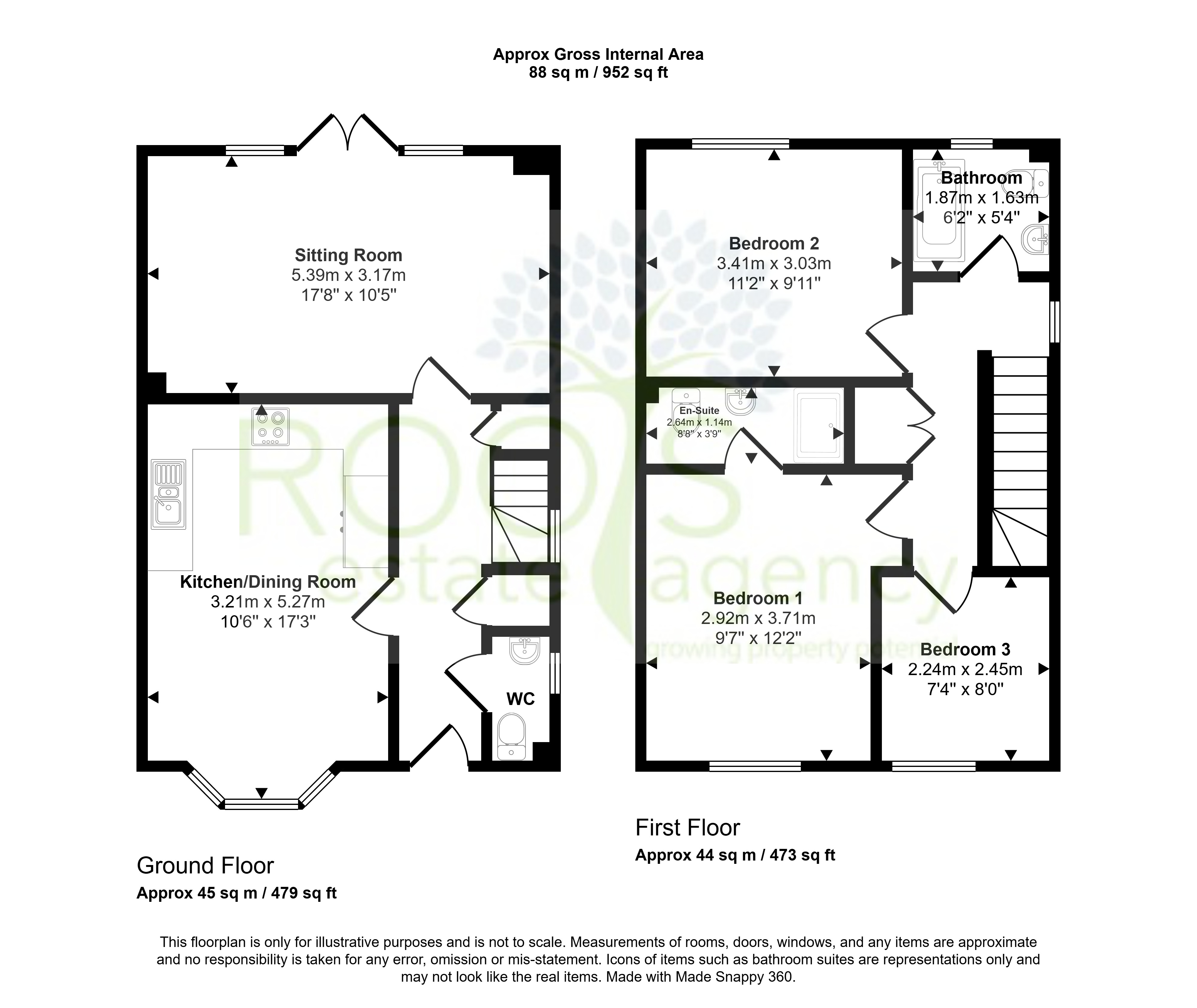 Middle Farm Cottages, Down End, Chieveley, Newbury, RG20 floorplan