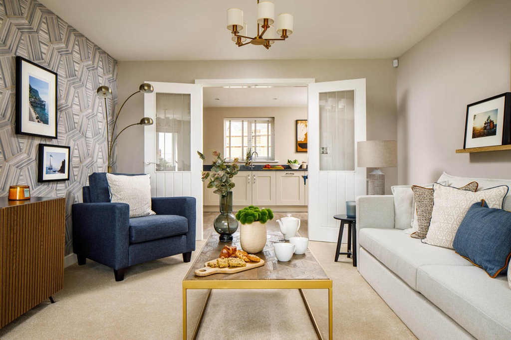 Property 2 of 11. A Bright And Airy Lounge Offers A Place To Relax As A Family