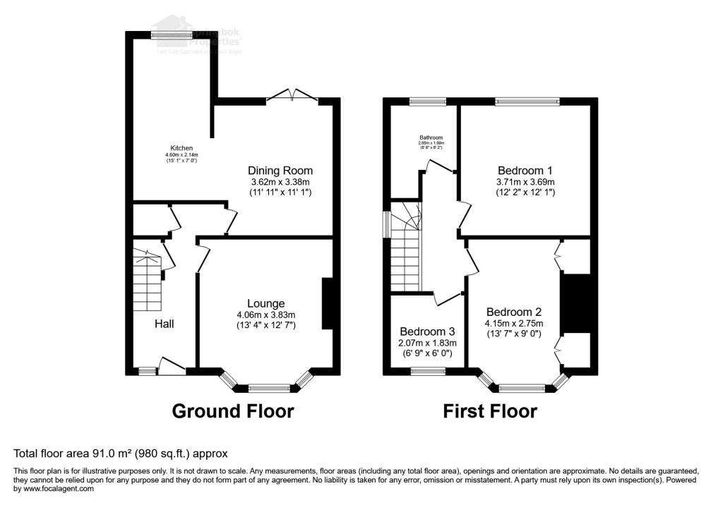Ladydell Road, Worthing floorplan