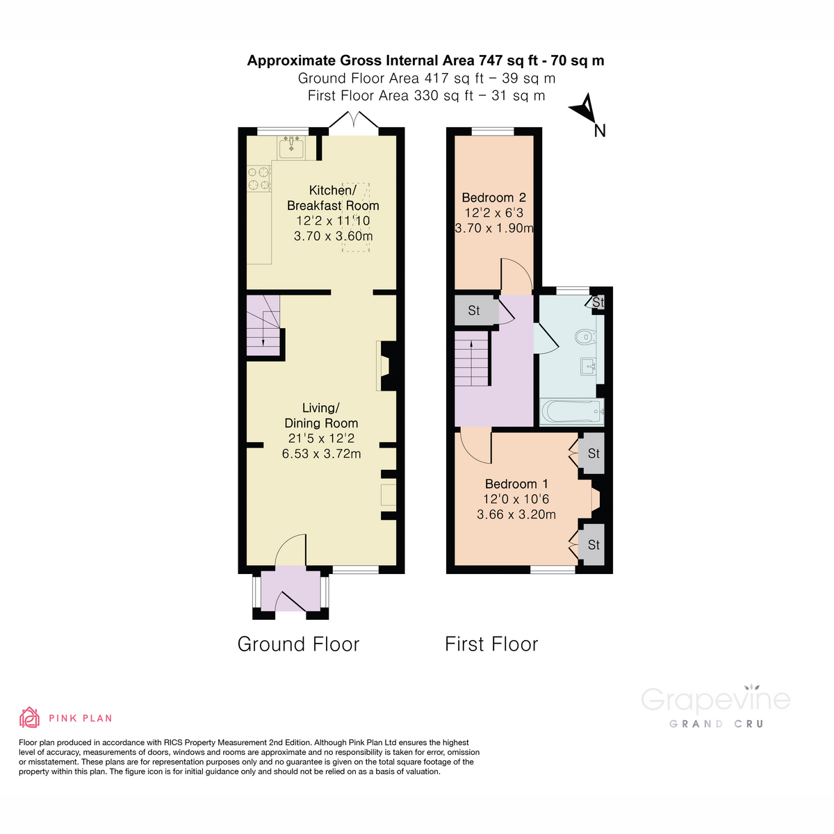 9, School Lane, Reading floorplan