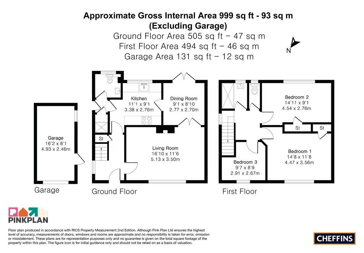1, Harding Way, Cambridge floorplan