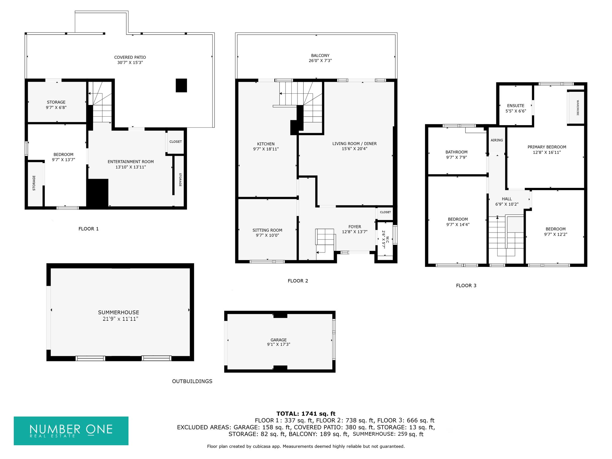 12 Arlington Close, Caldicot floorplan