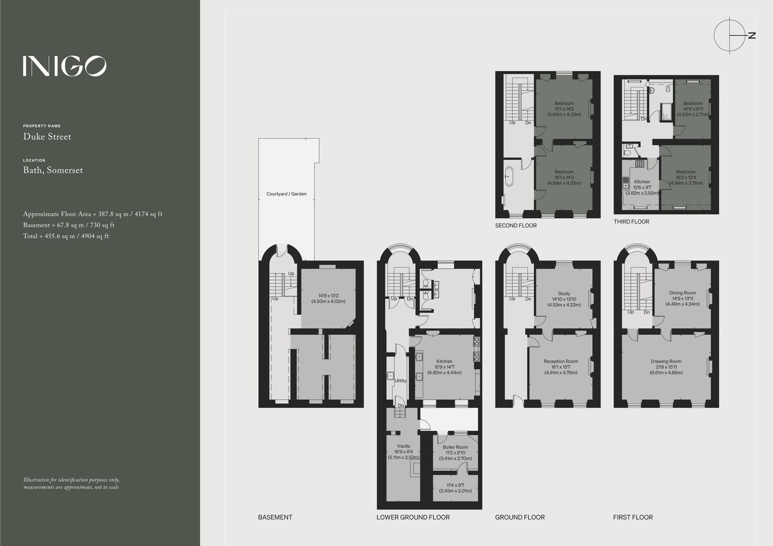 11, Duke Street, Bath floorplan