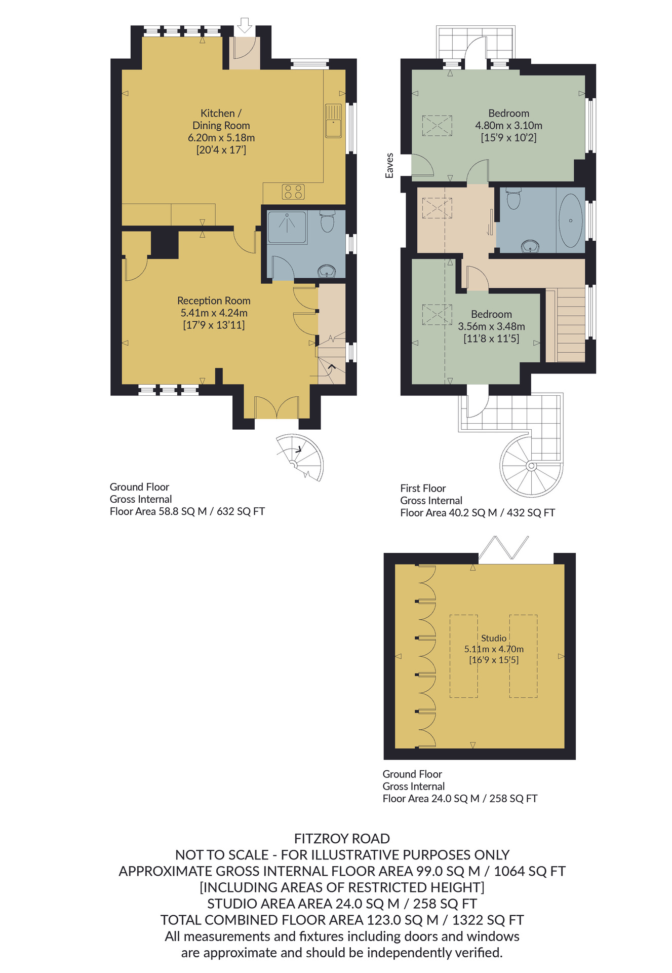 24 Fitzroy Road, Whitstable floorplan