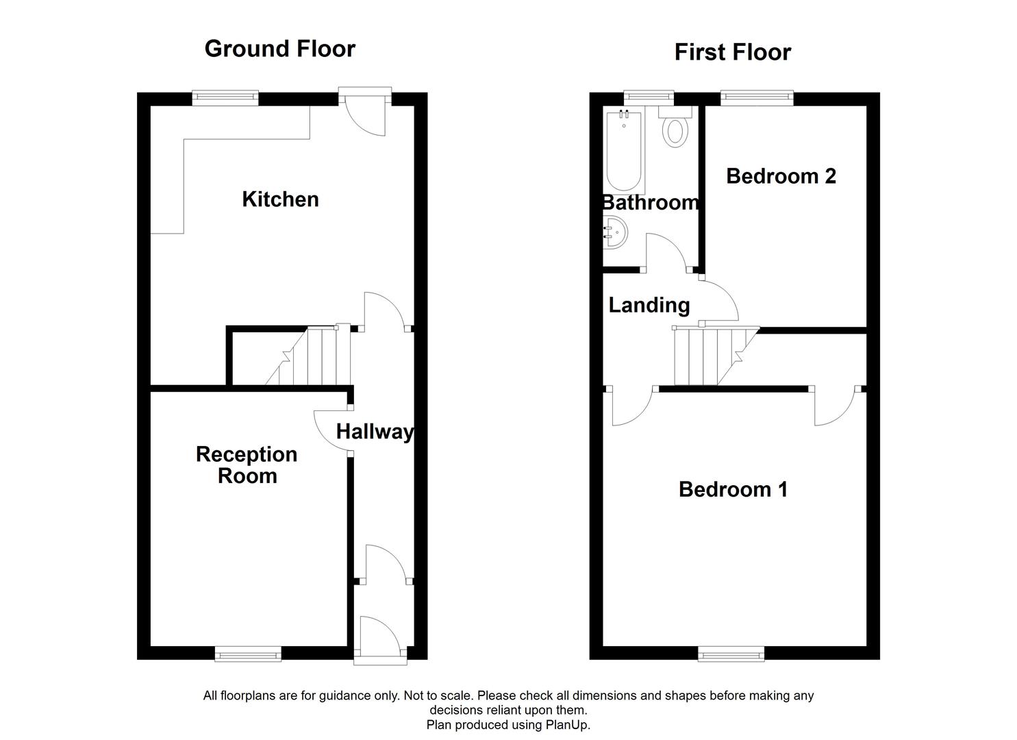 Nottingham Street, Blackburn BB1, 2 bedroom terraced house for sale