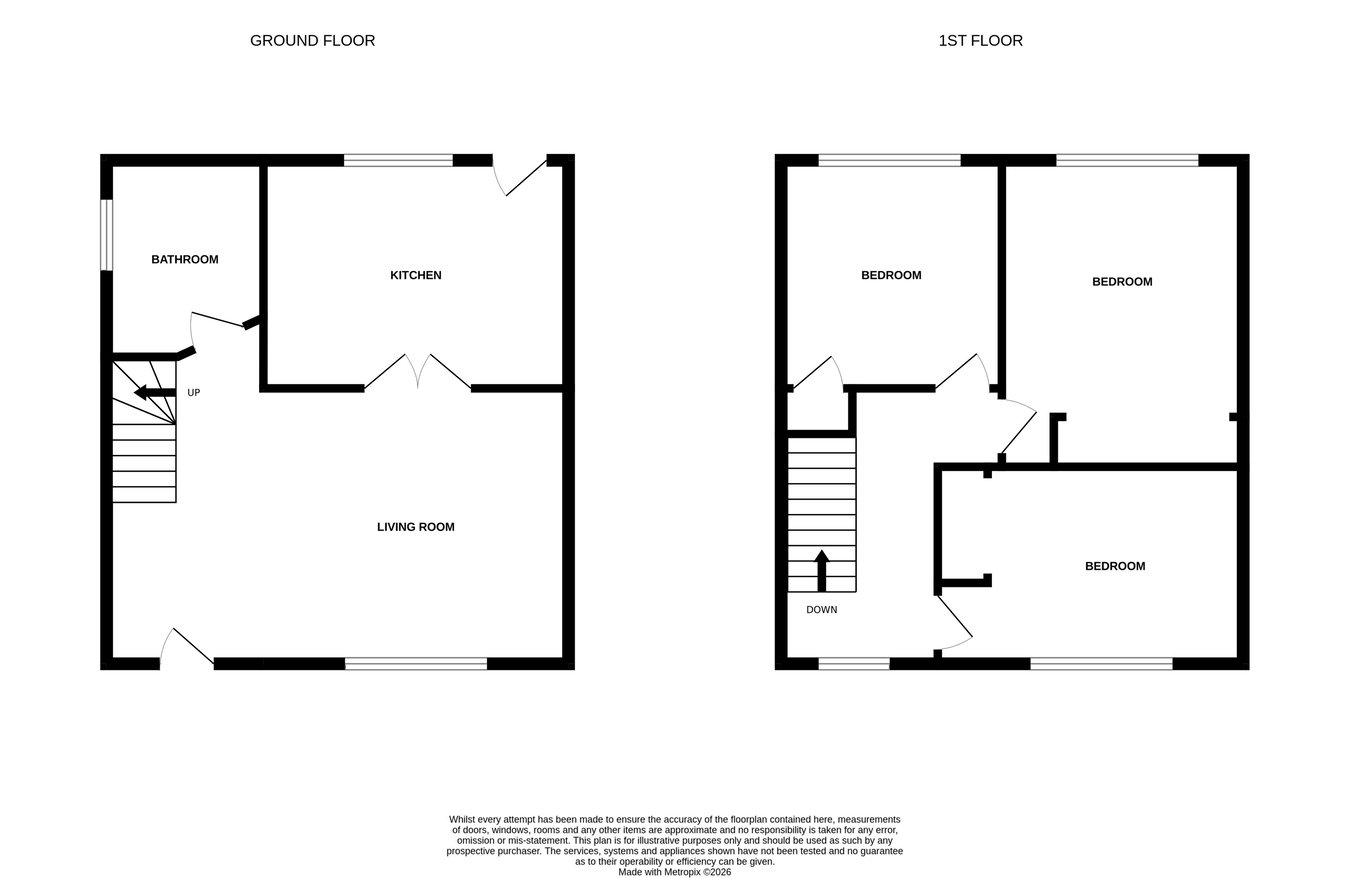 107, Kirkland Gardens, Lochgelly floorplan