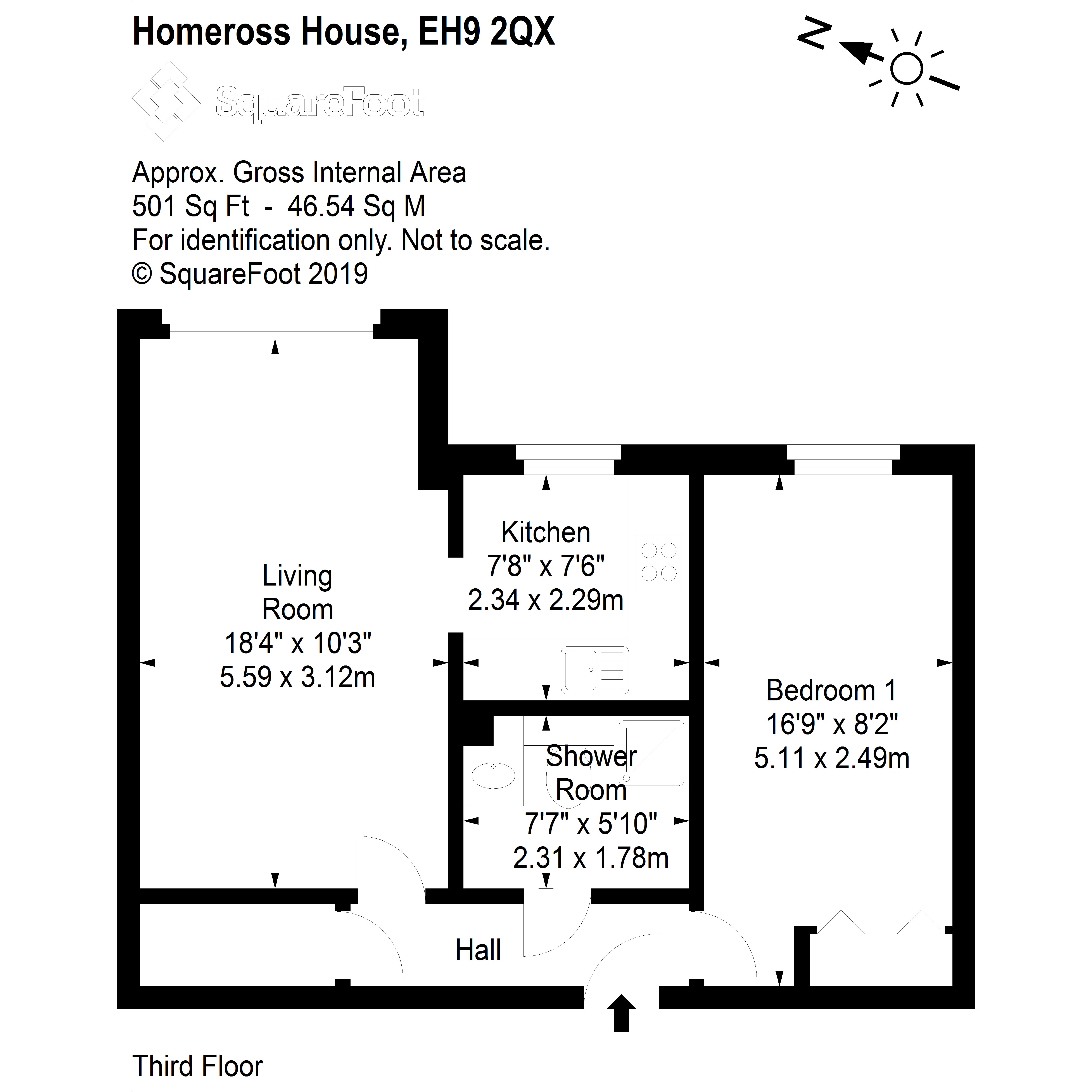 1 Bedrooms Flat for sale in Homeross House, 1 Mount Grange, Merchiston EH9