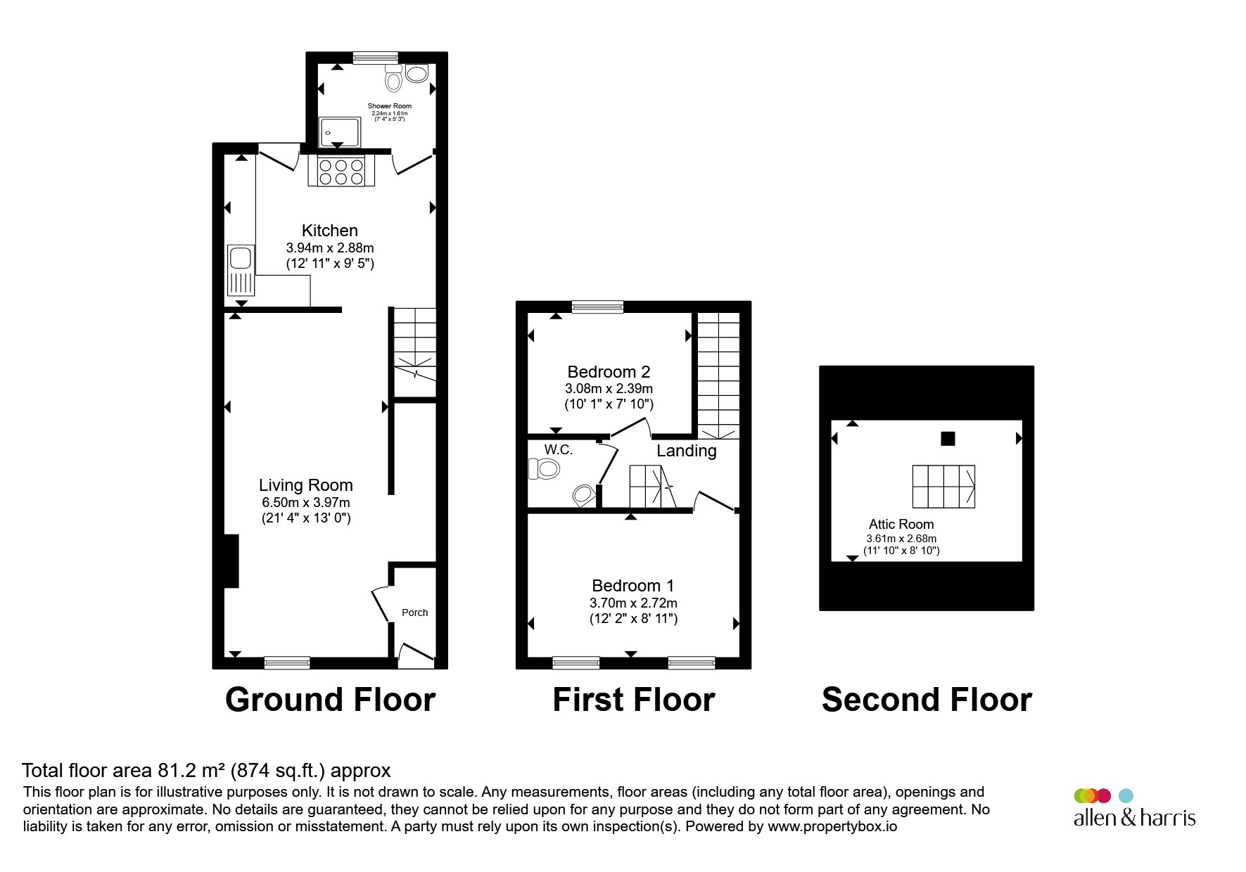 3, Devon Place, Cardiff floorplan